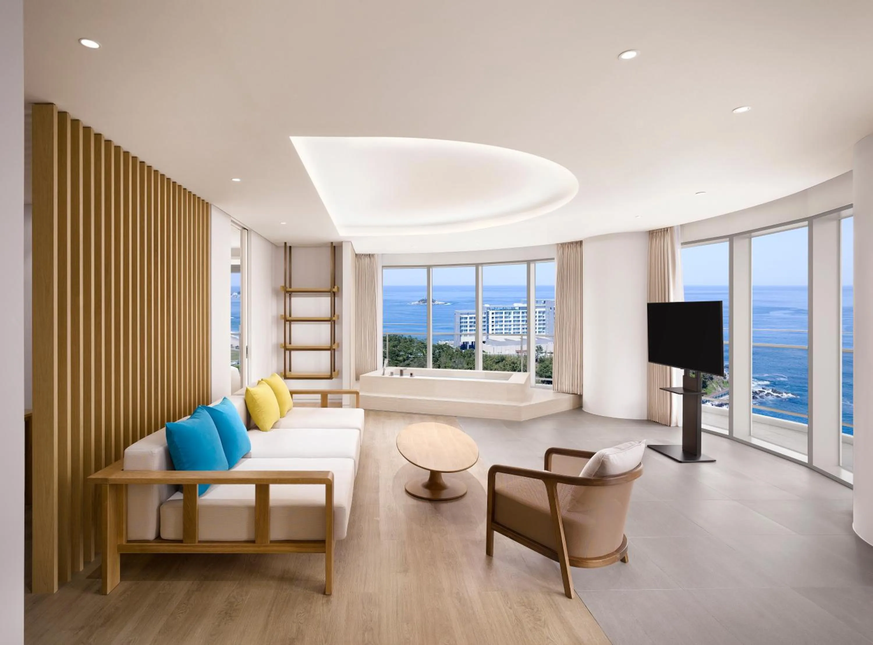 Living room in Cassia Sokcho