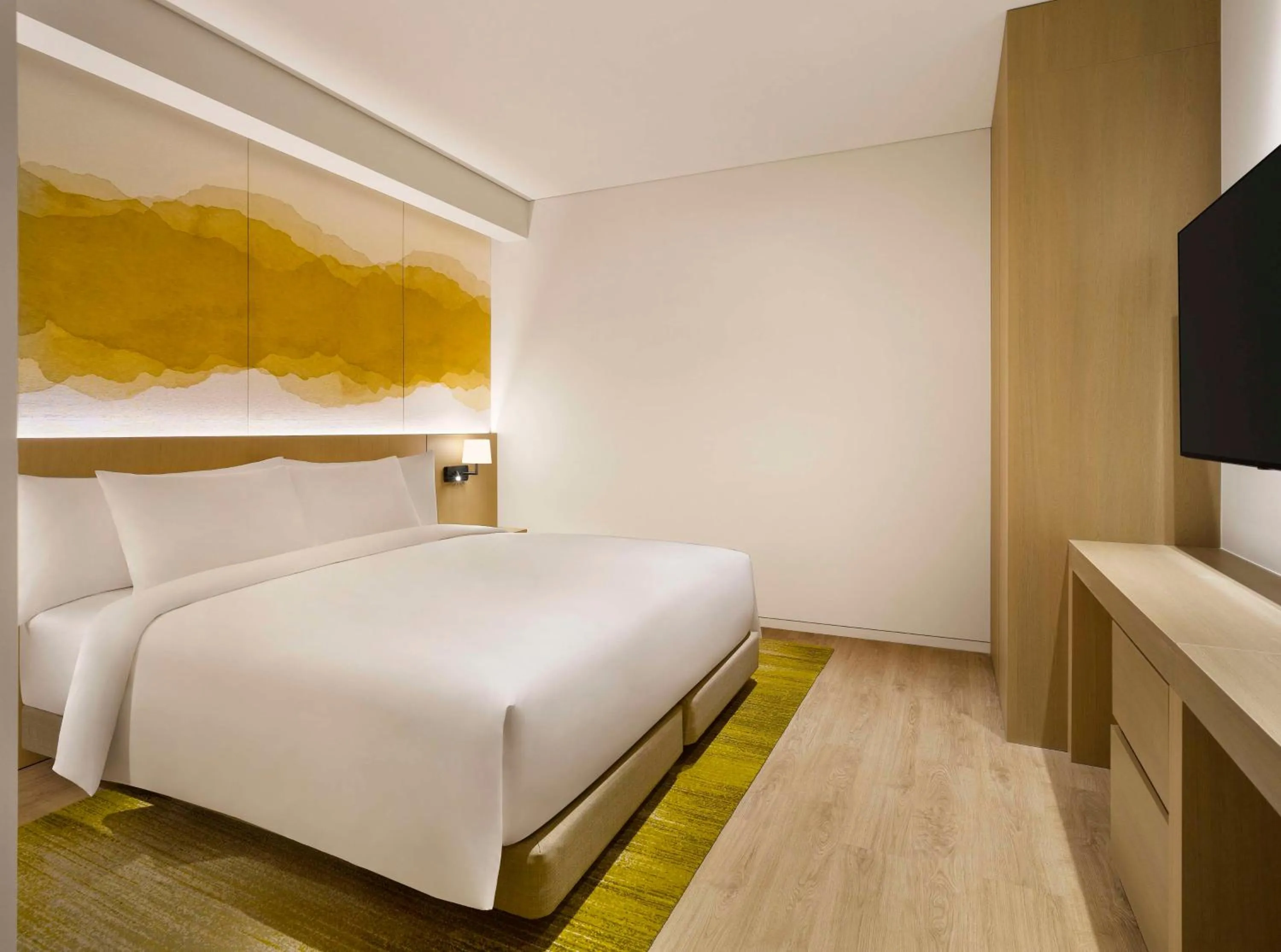 Bedroom, Bed in Cassia Sokcho