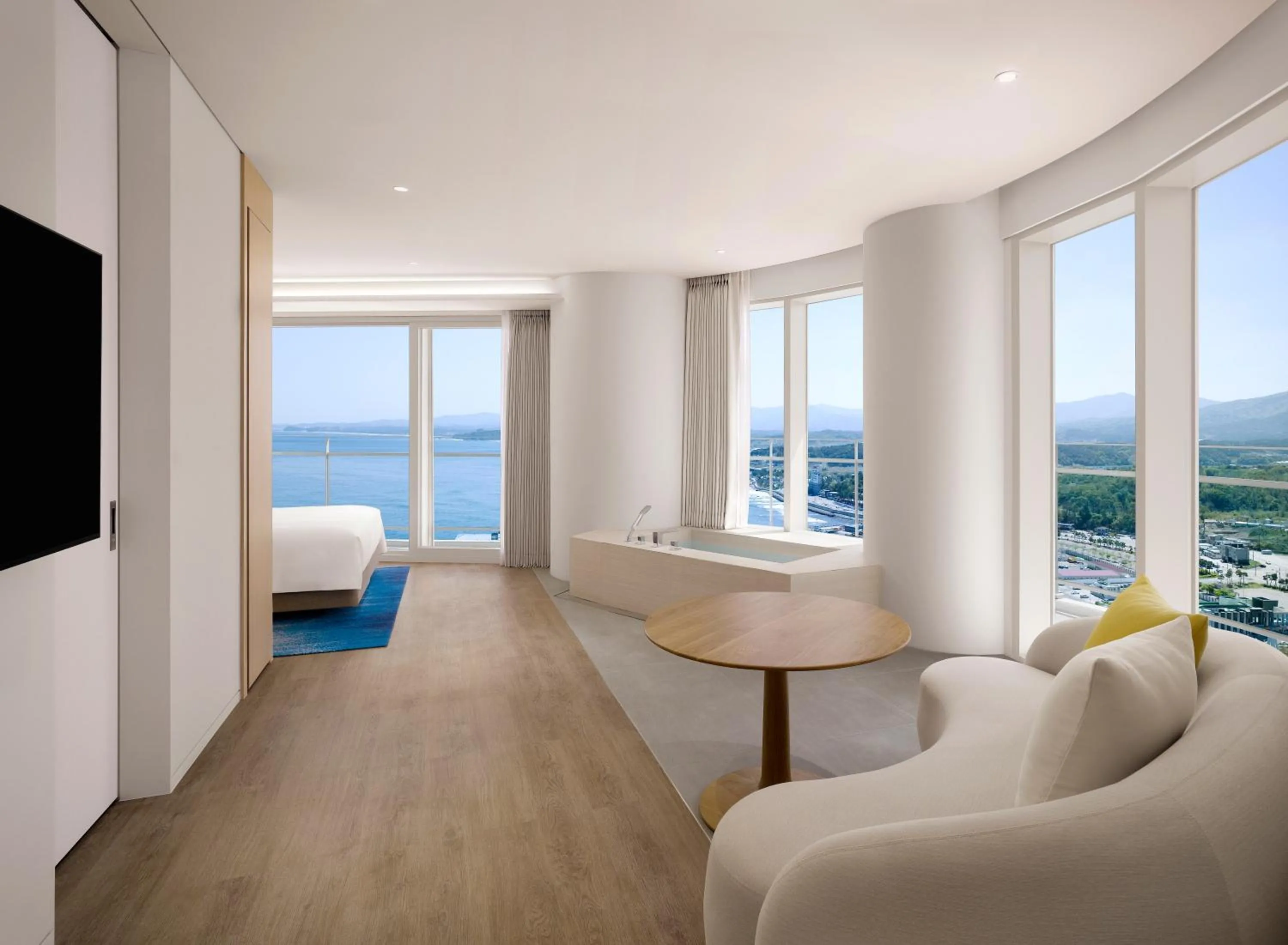 Seating area in Cassia Sokcho