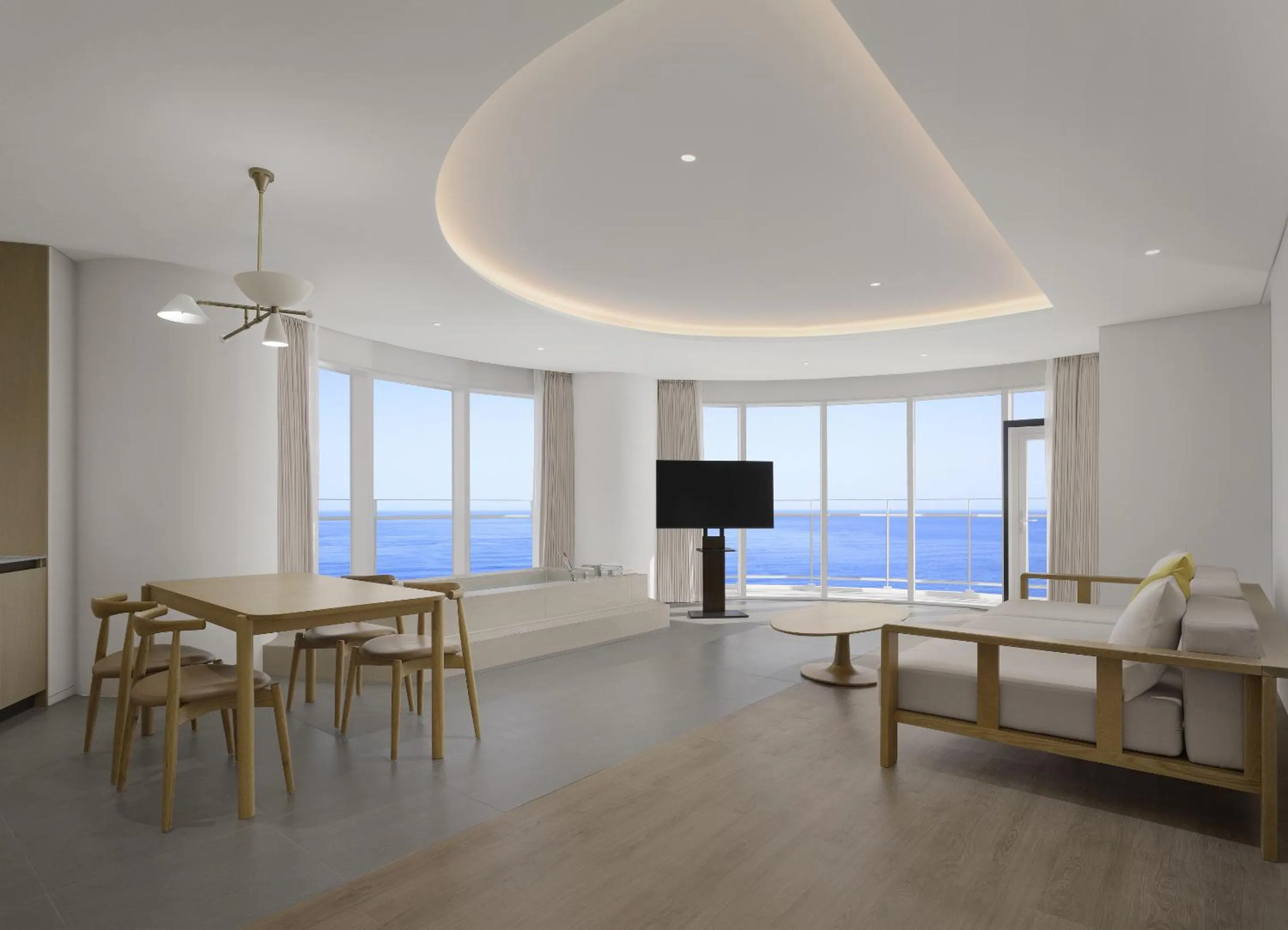 Living room in Cassia Sokcho