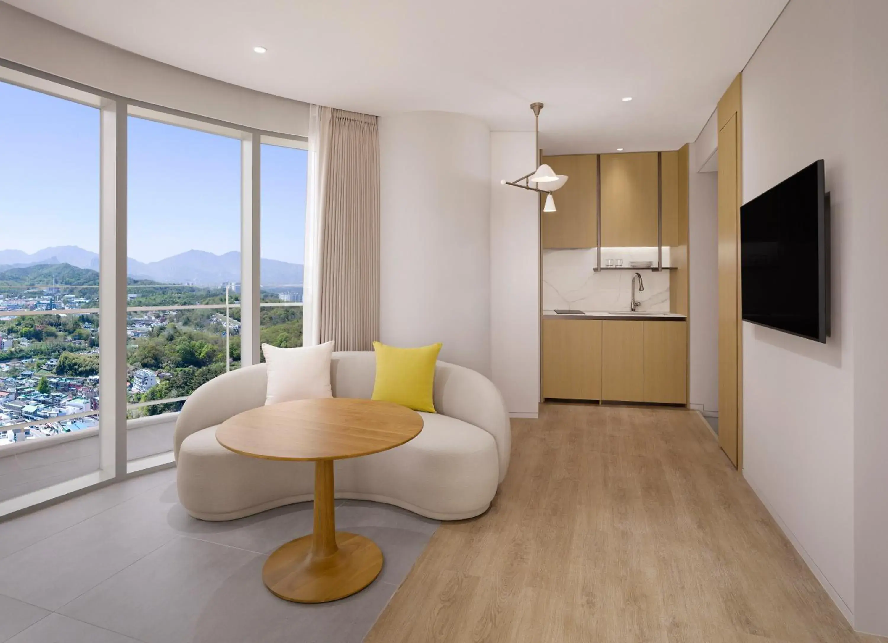 Deluxe King with Partial Ocean View in Cassia Sokcho Deluxe King with Partial Ocean View in Cassia Sokcho