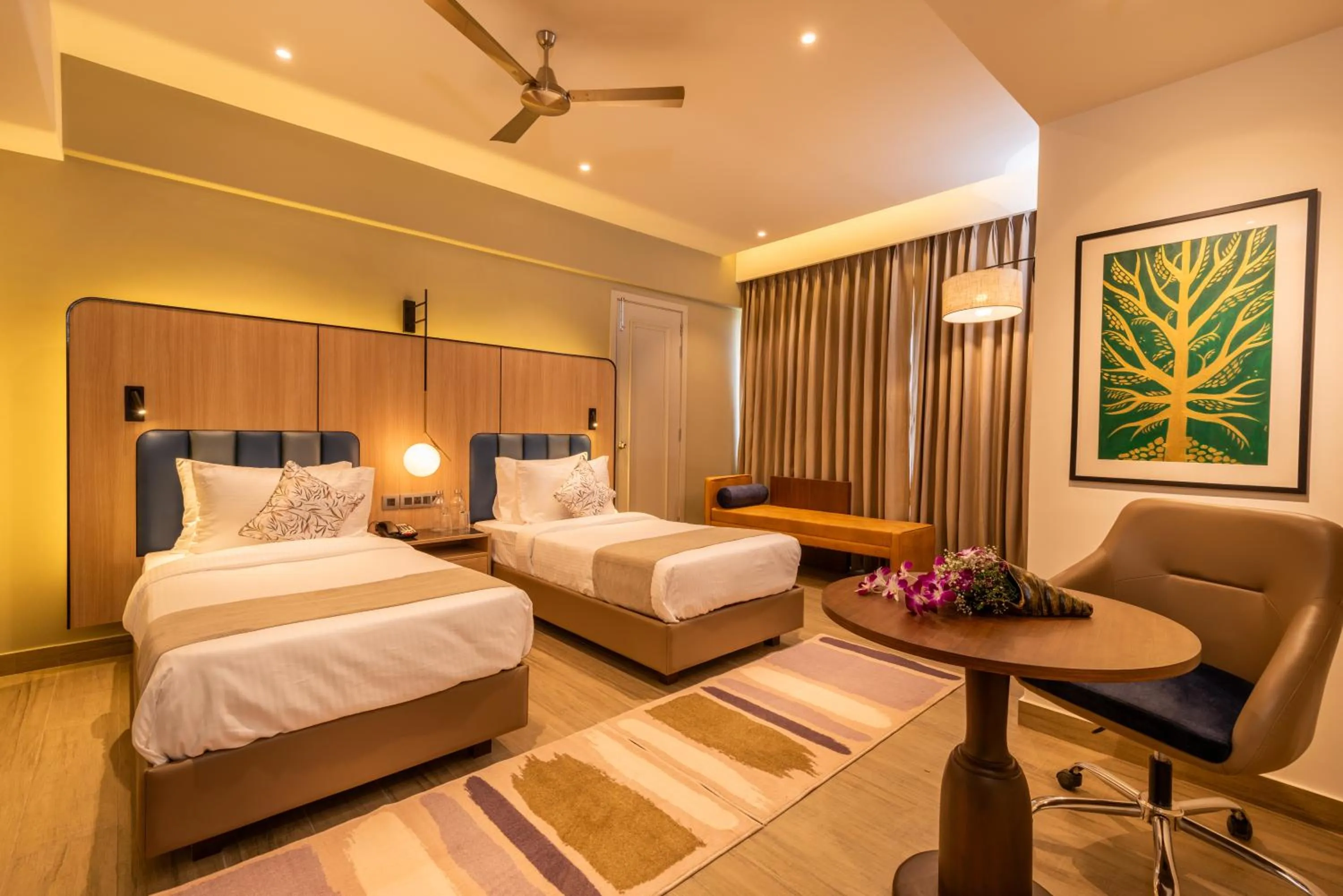 Bed in Regenta Place Vasco Goa