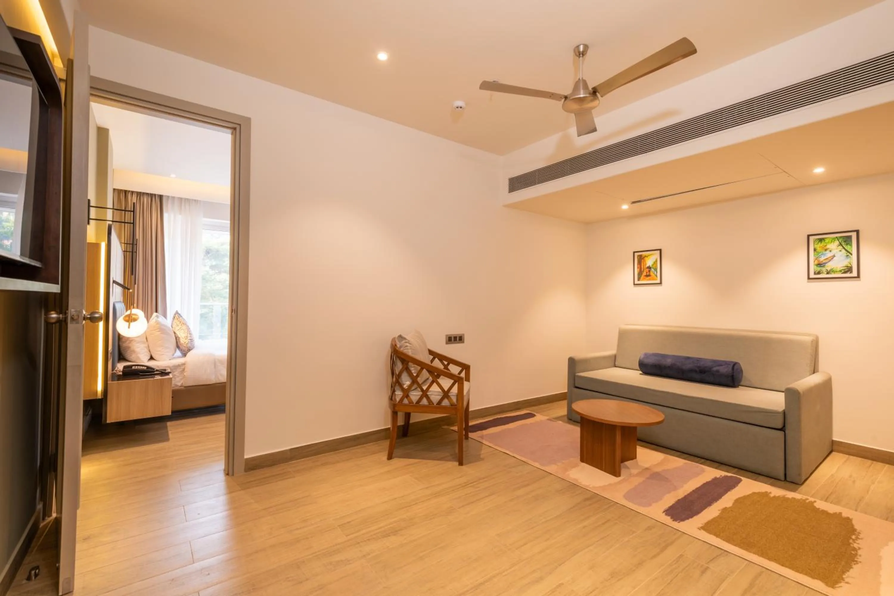 TV and multimedia, Bed in Regenta Place Vasco Goa