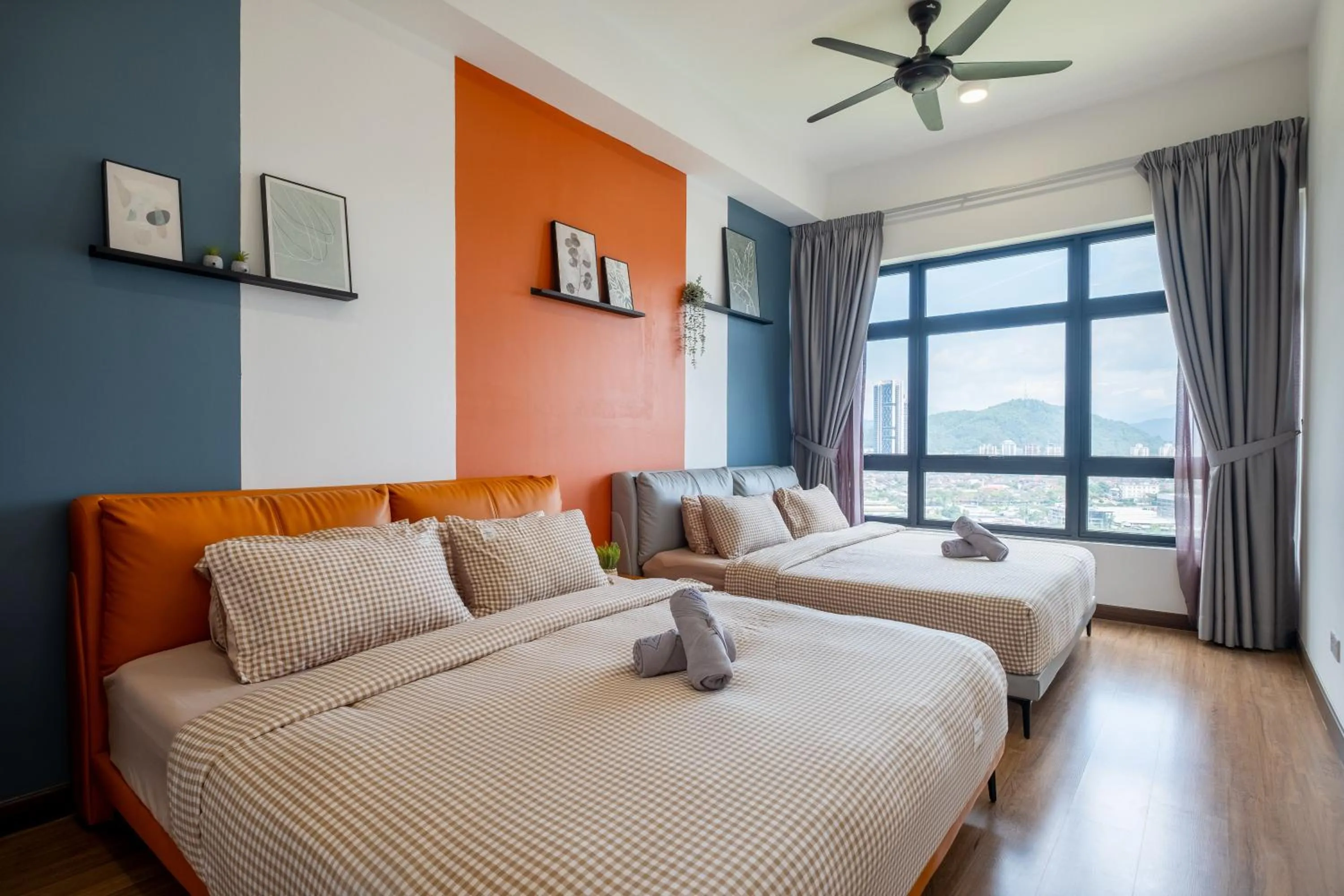 Bedroom, Bed in Premium Classy 4Room@Astoria Ampang 12pax 6km KLCC