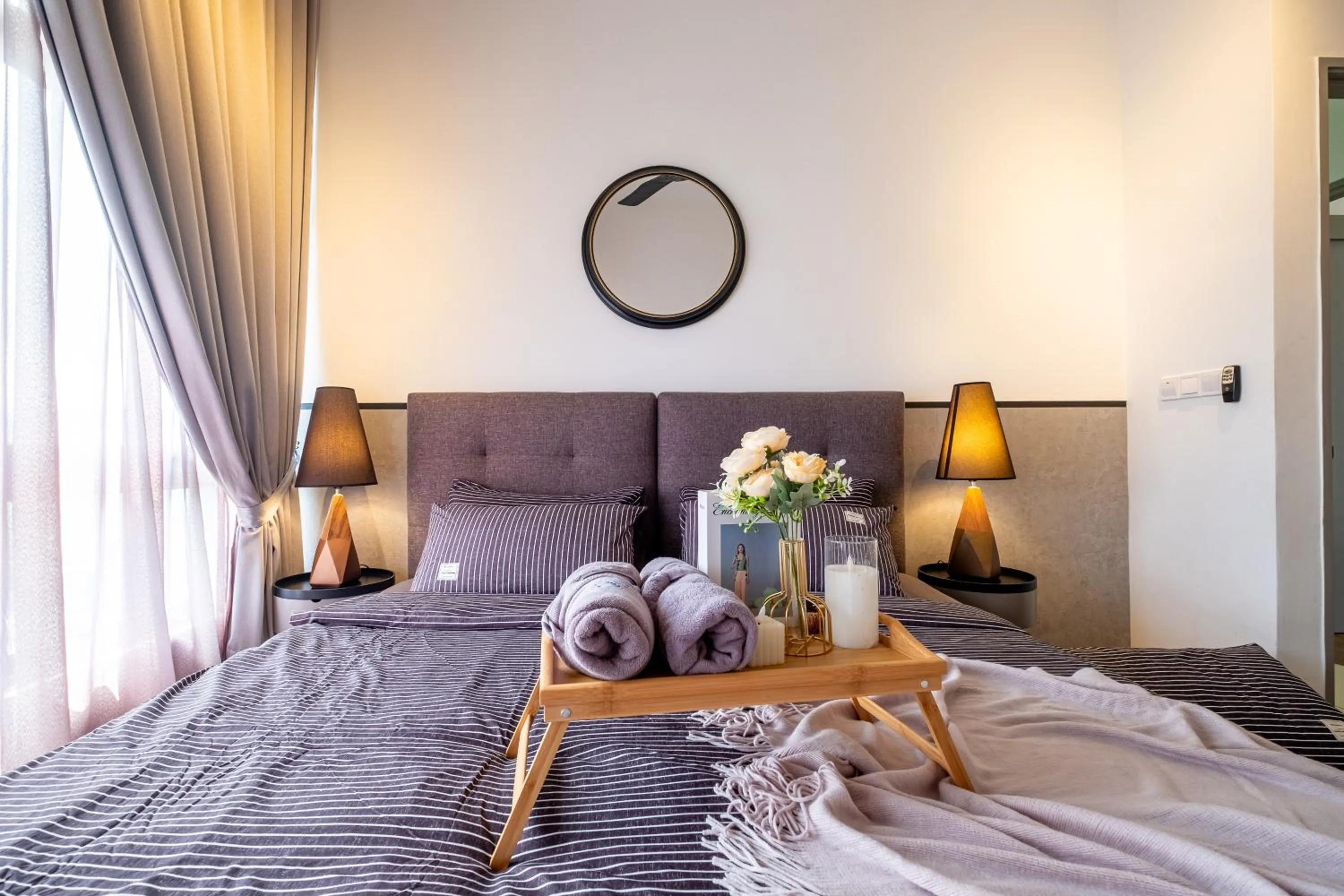 Bed in Premium Classy 4Room@Astoria Ampang 12pax 6km KLCC