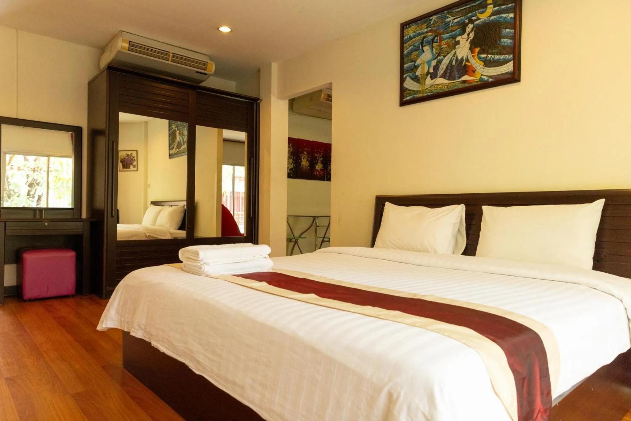 Bedroom, Bed in Kiatthada Resort