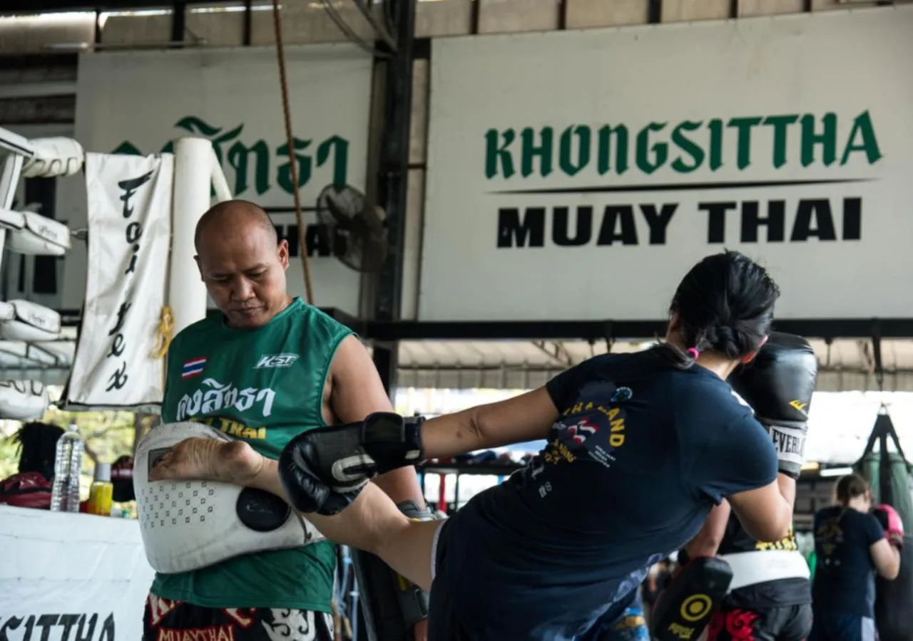 Fitness centre/facilities in Kiatthada Resort
