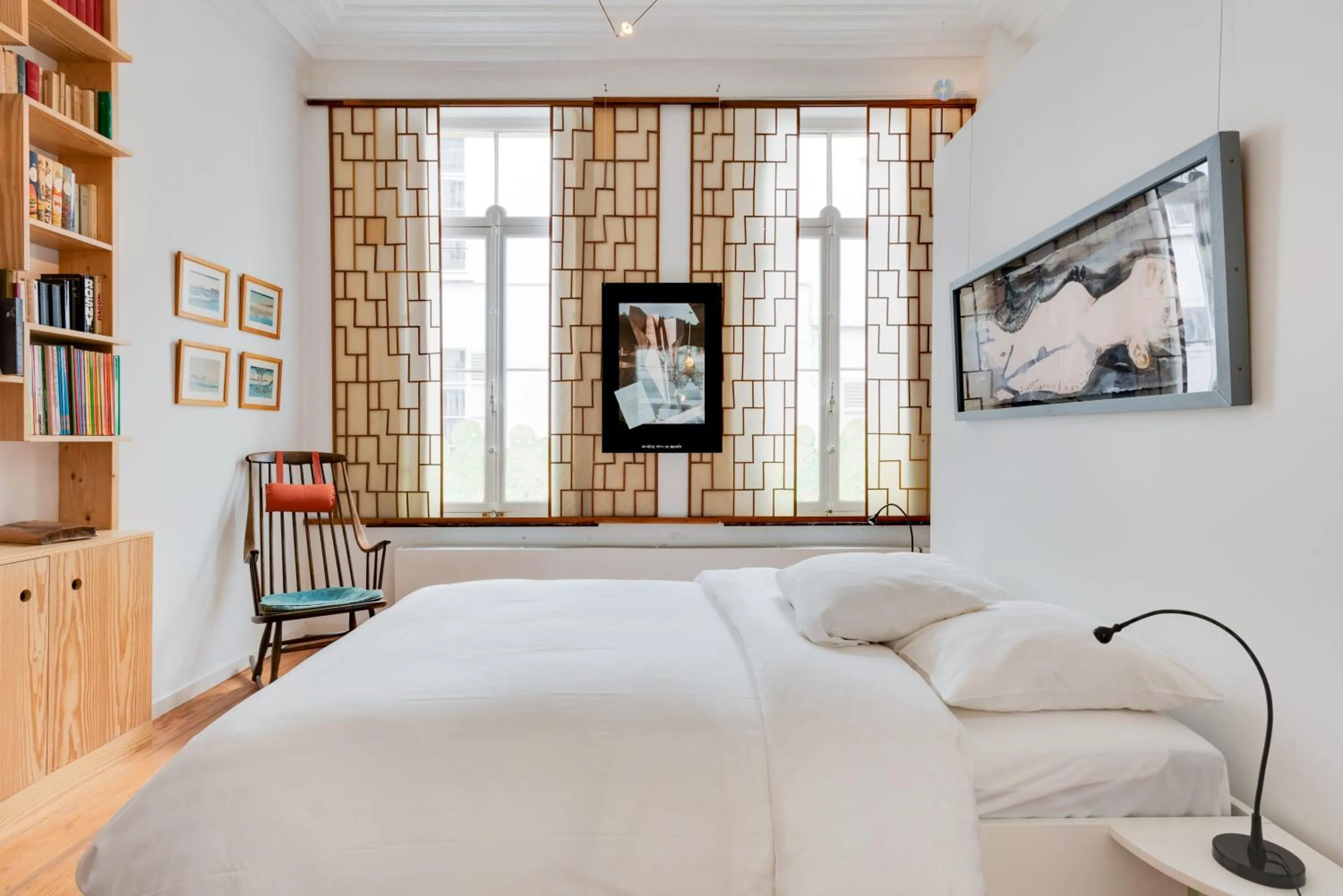 Bed in Saint Catherine Art Residence