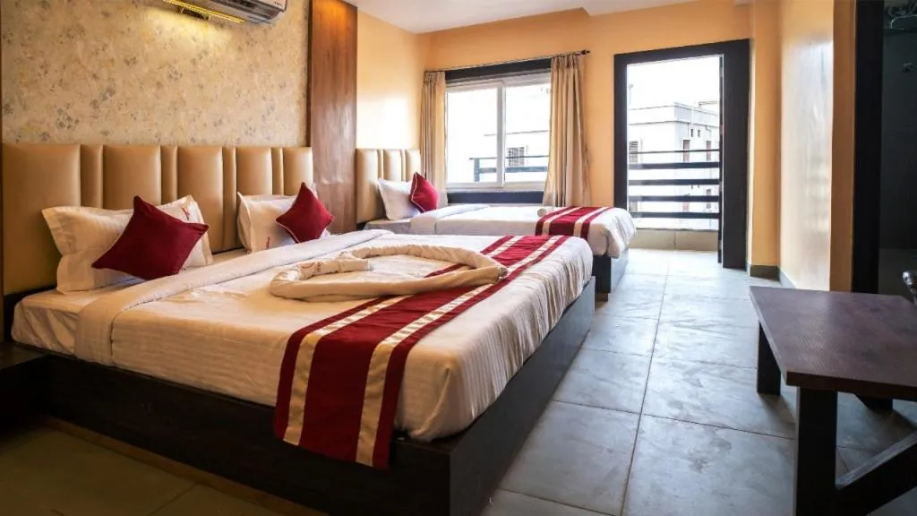 Bedroom, Bed in N B Sonar Bangla Hotel