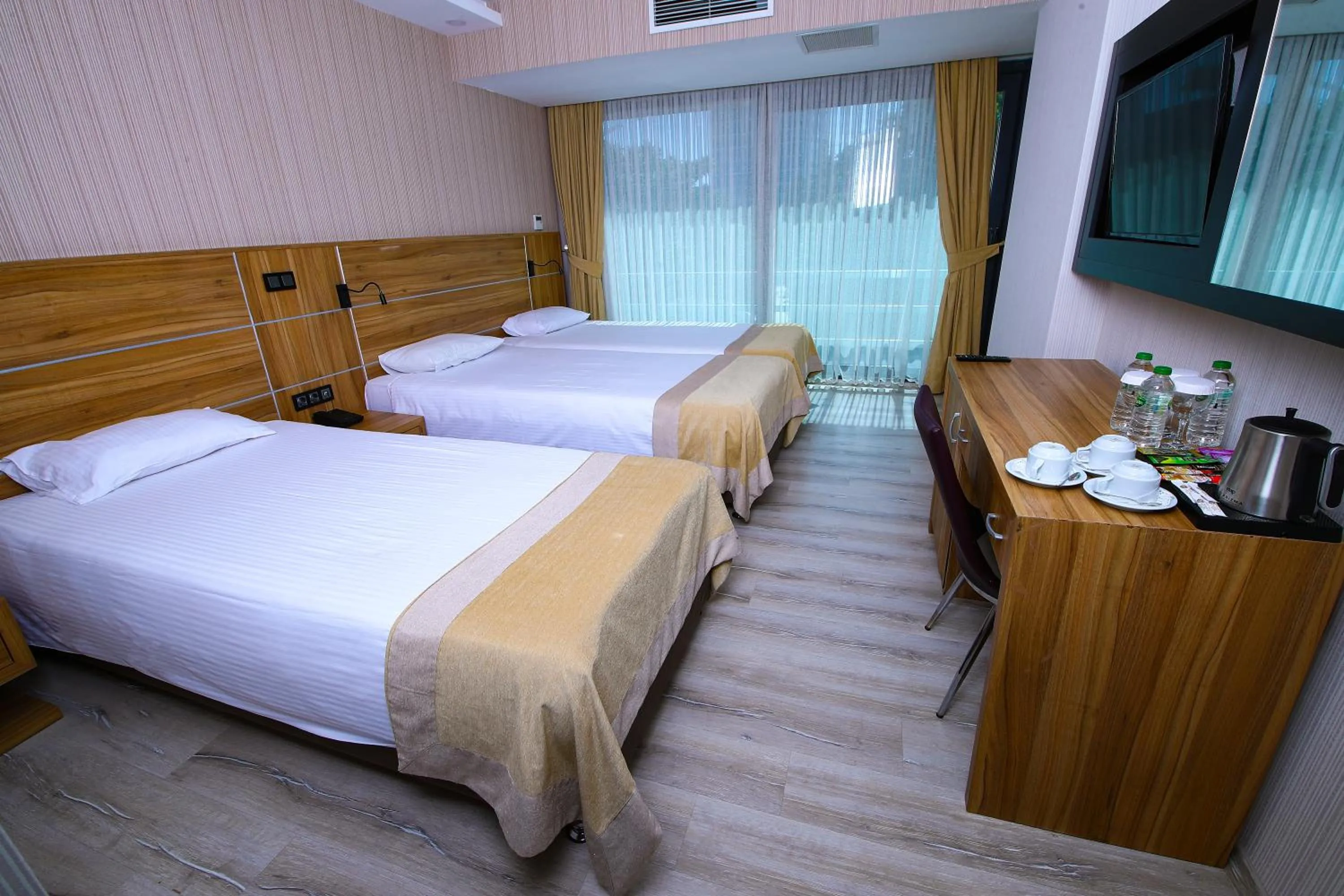 Bed in VOLLEY HOTEL ANKARA