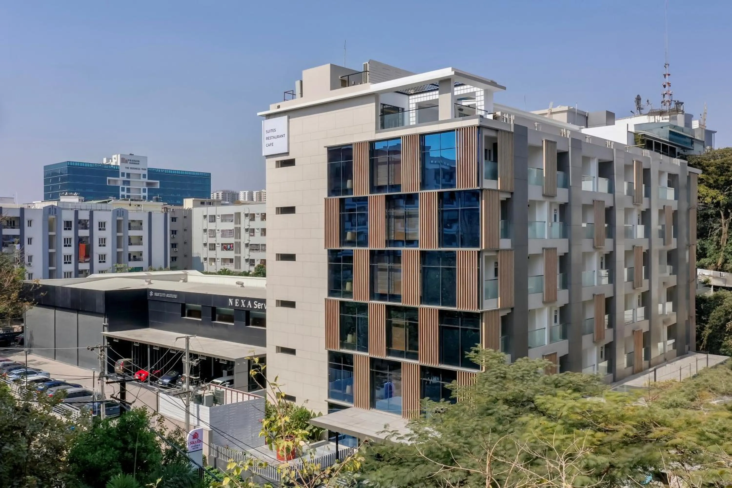 City view in SKYLA Studios & Suites - Kondapur