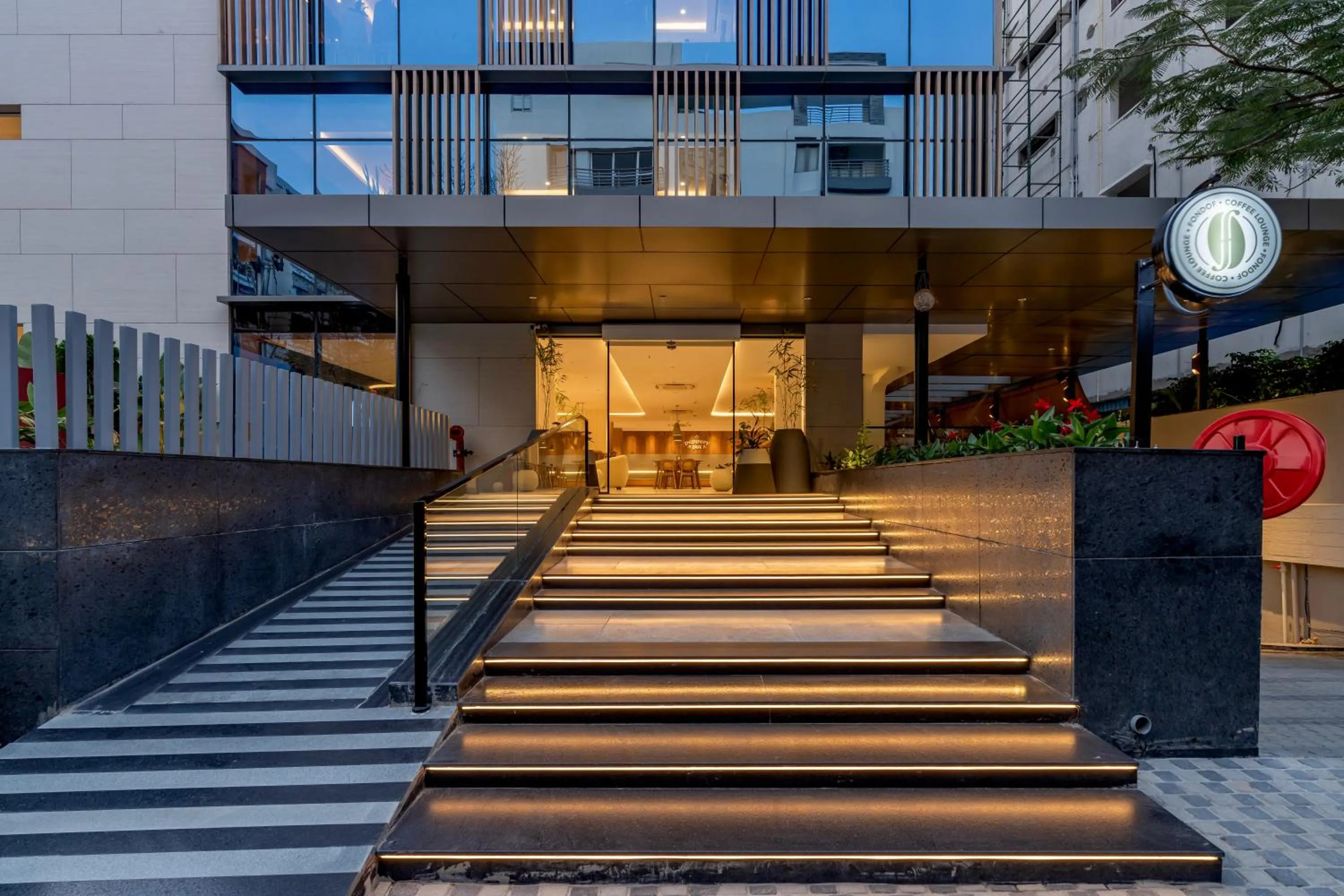 Facade/entrance in SKYLA Studios & Suites - Kondapur