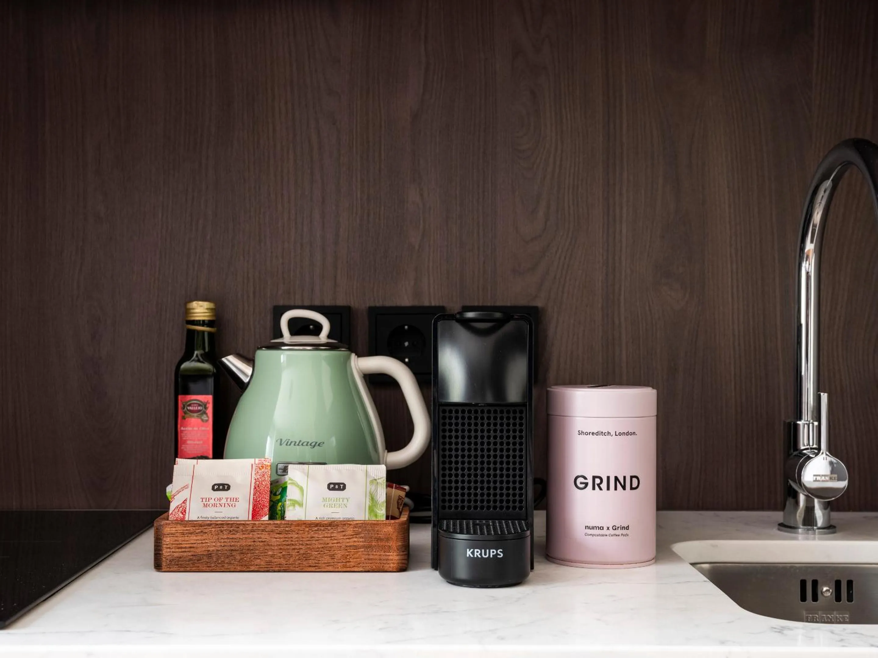 Coffee/tea facilities in Numa Munich Obersendling