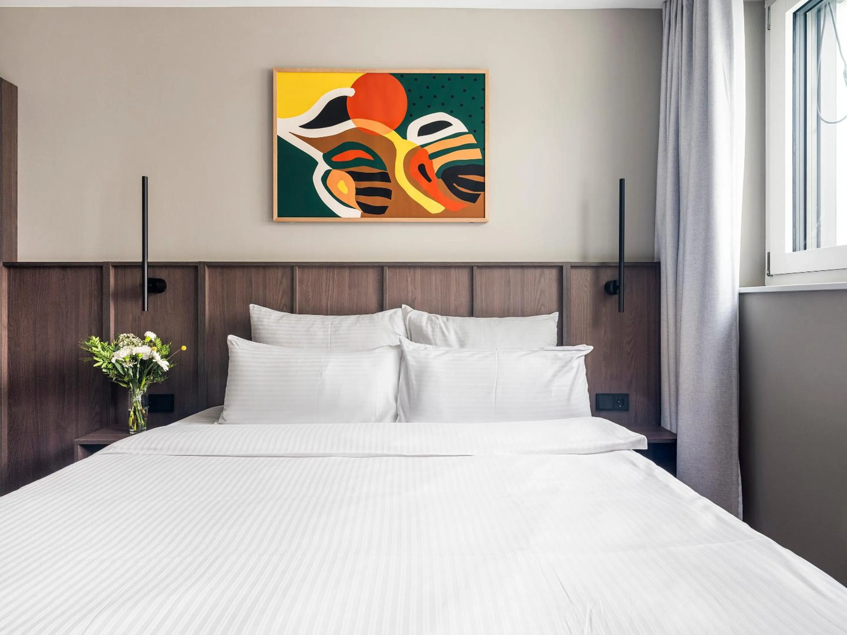 Bed in Numa Munich Obersendling