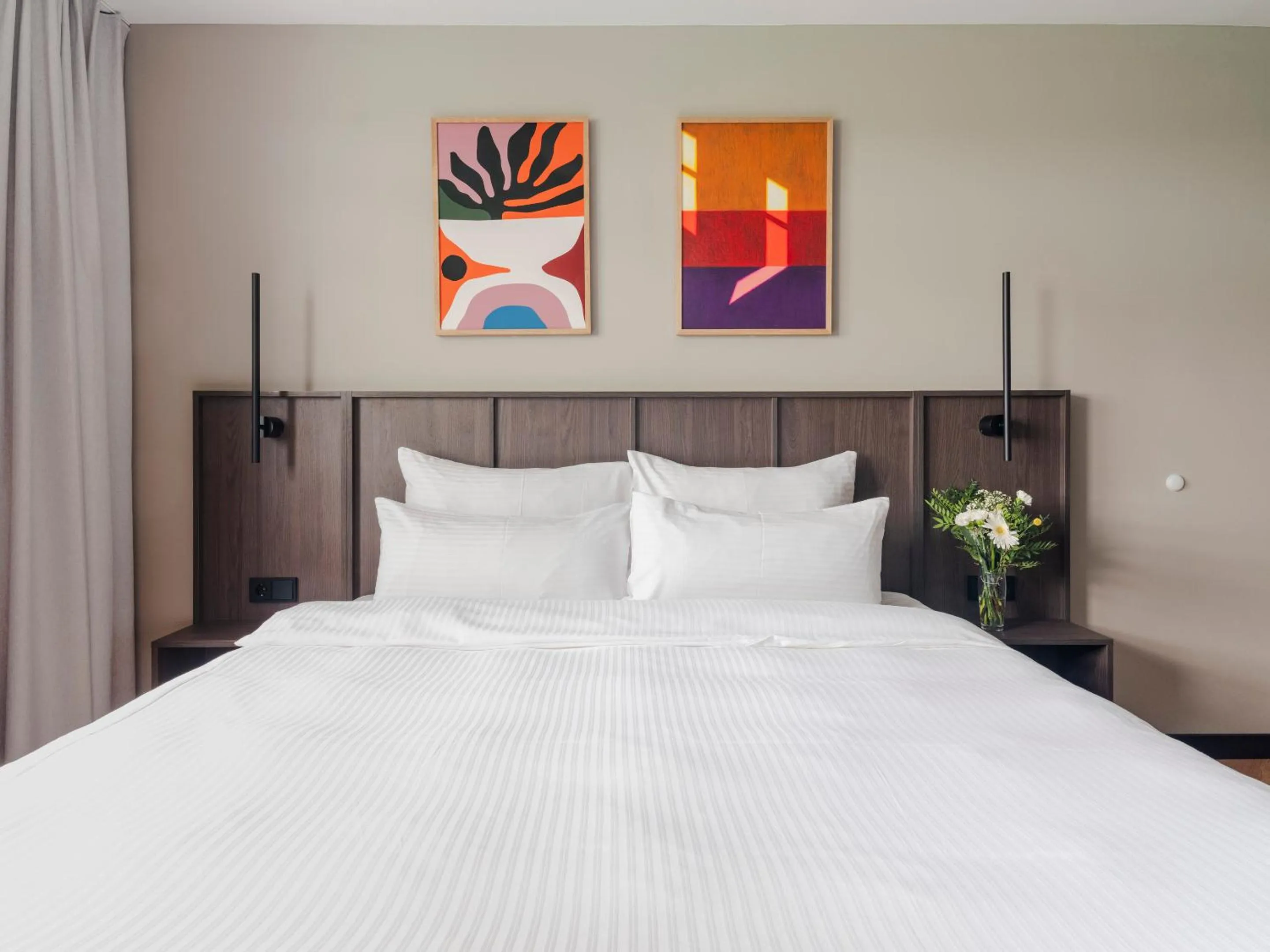 Bed in Numa Munich Obersendling