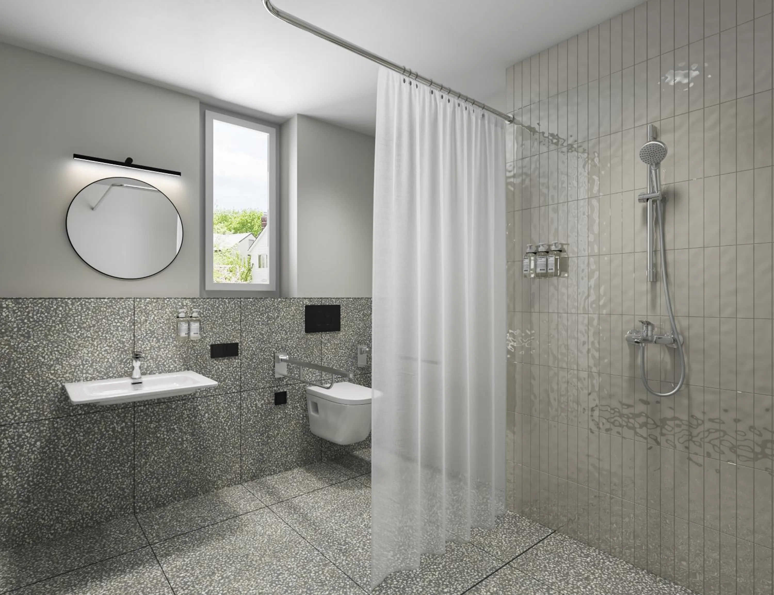 Bathroom in Numa Munich Obersendling