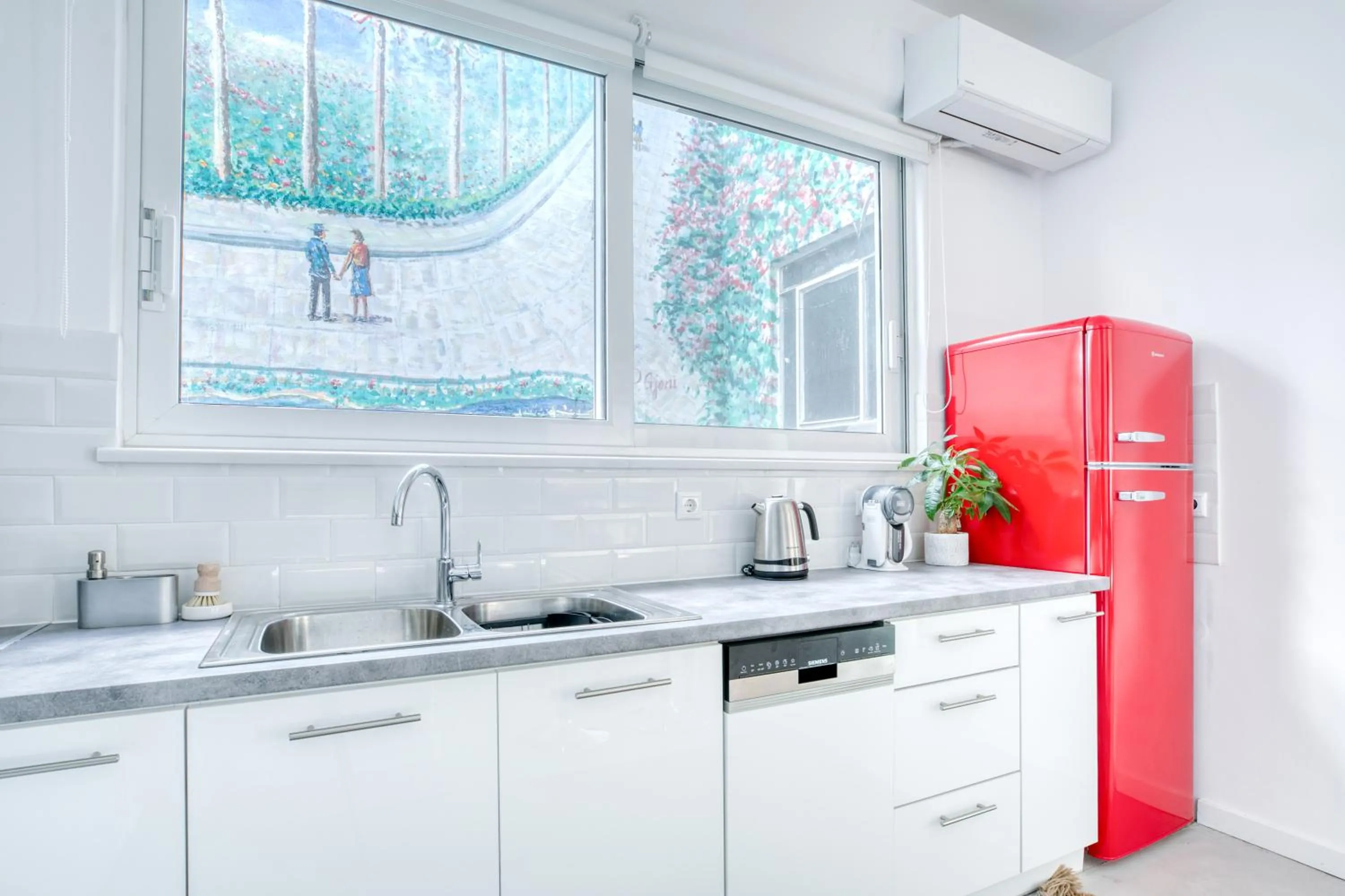 dishwasher in SMG Boutique Apartments