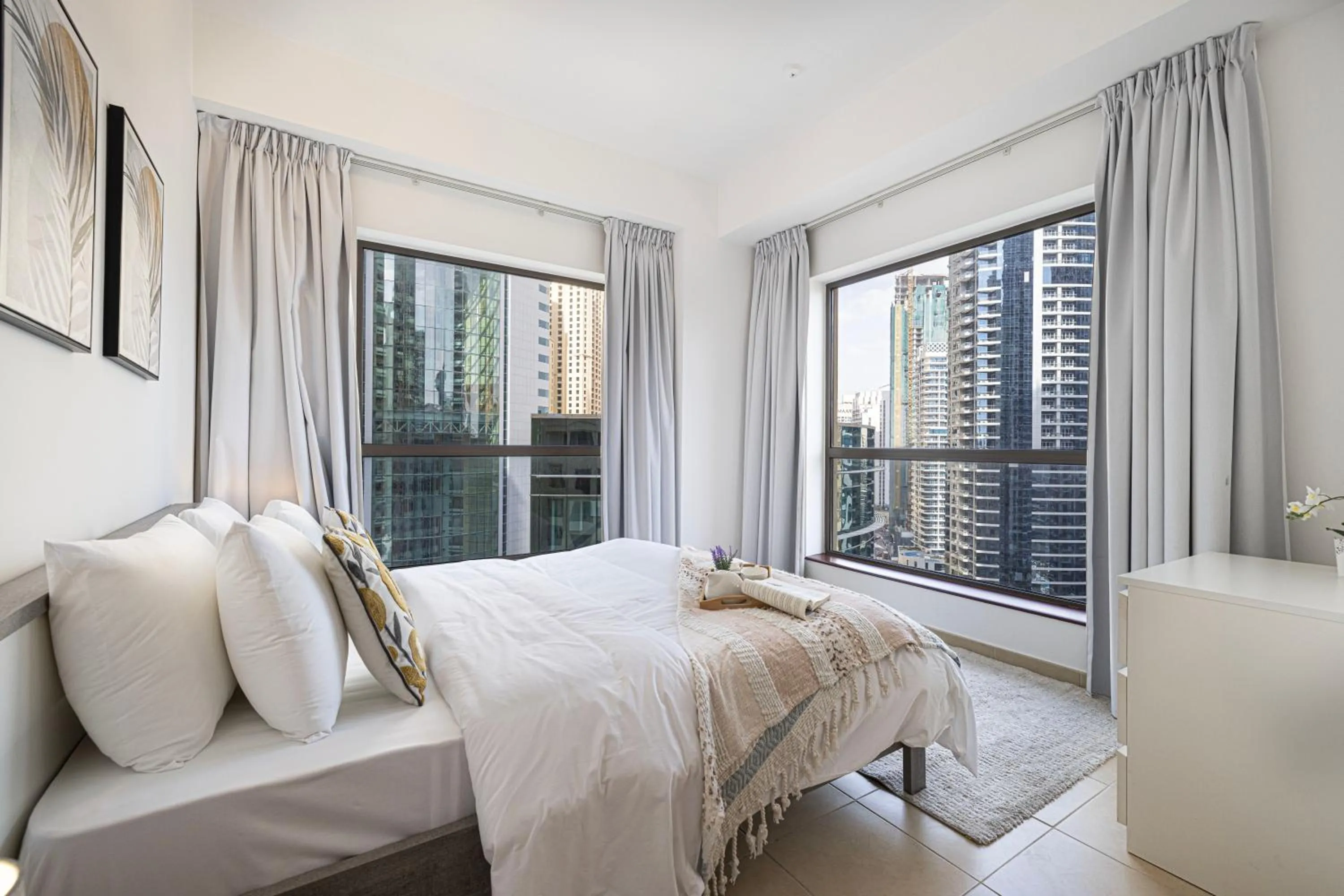 Bedroom, Bed in Salt of the Ocean in JBR by Lagom