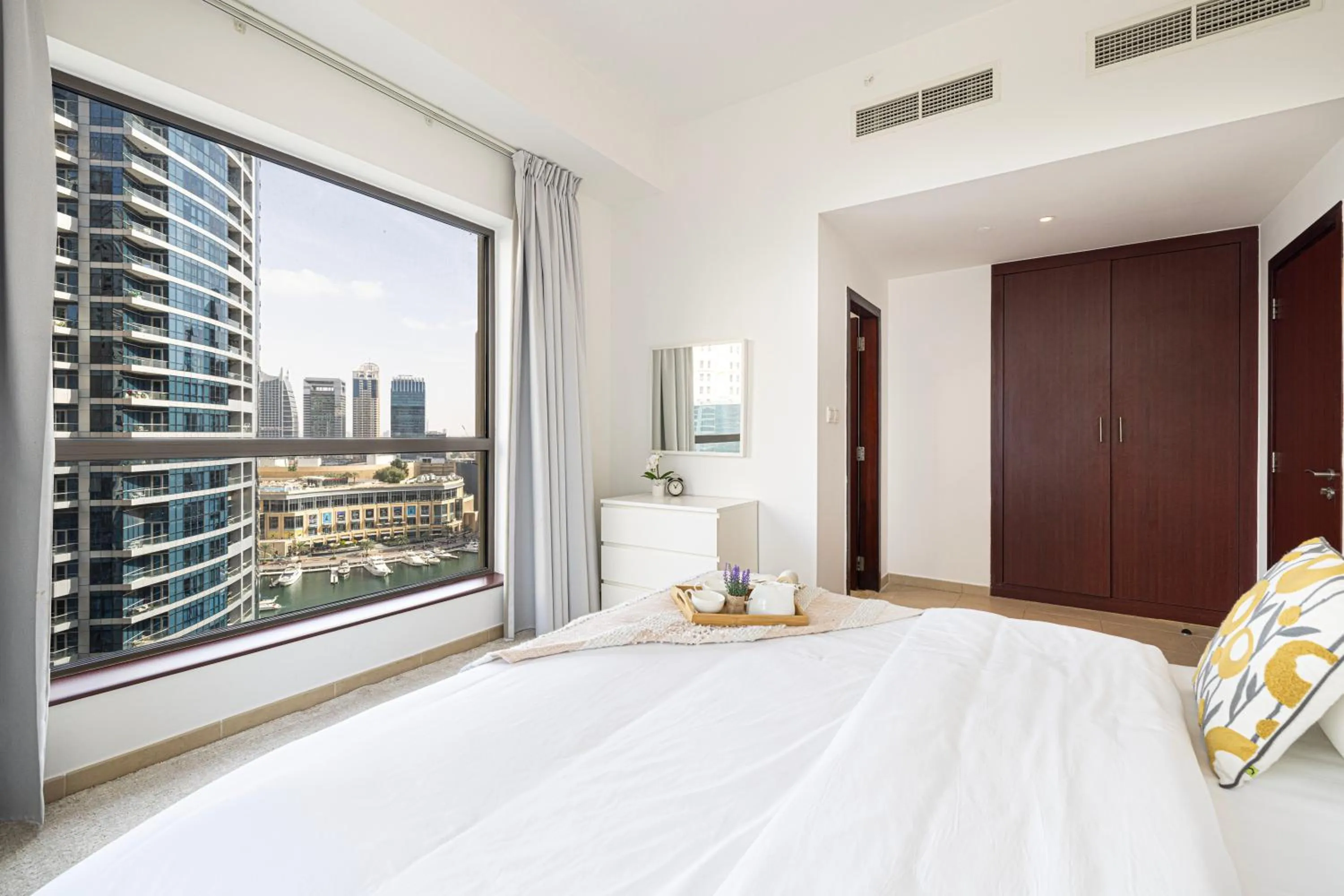 Bedroom, Bed in Salt of the Ocean in JBR by Lagom