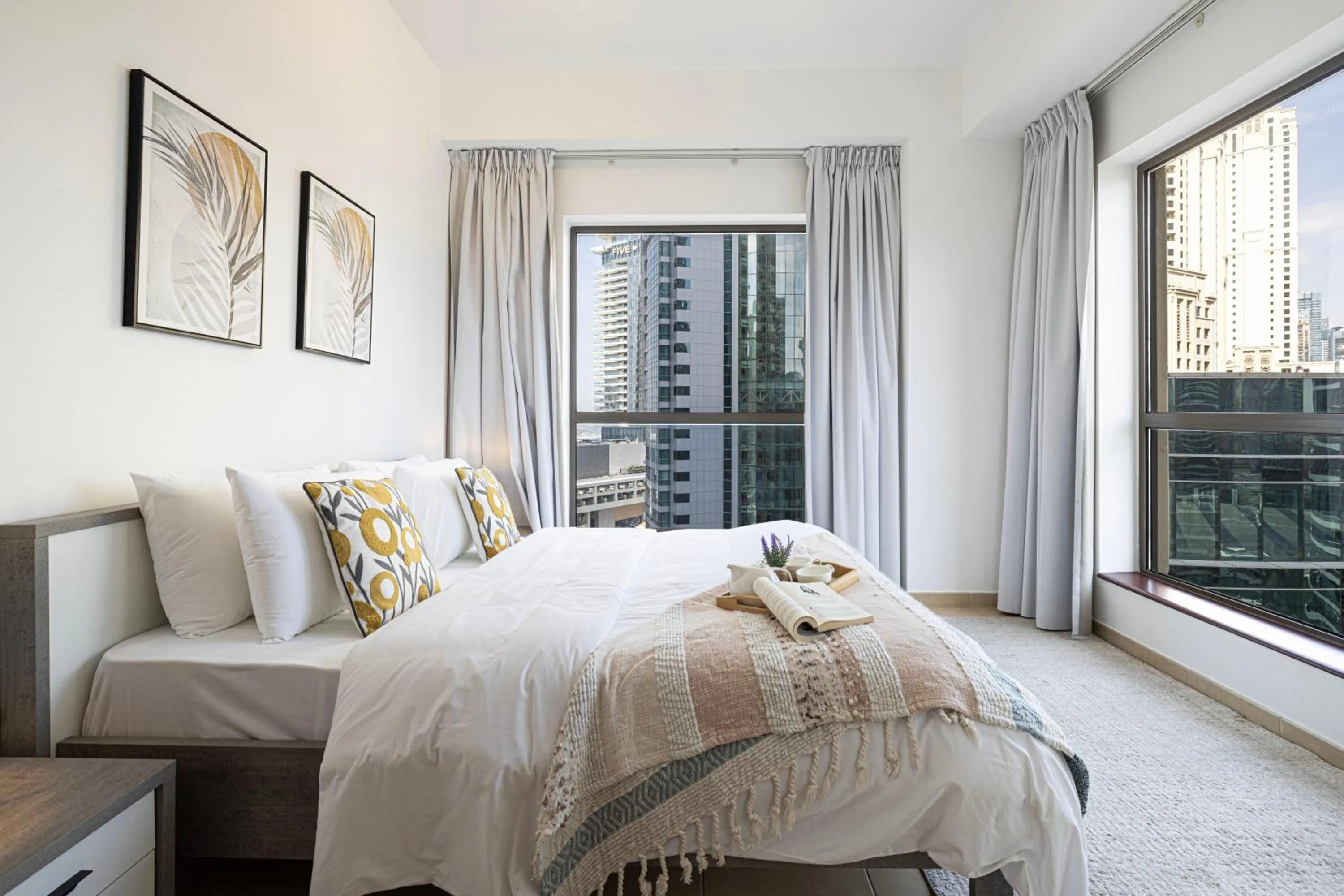 Bedroom, Bed in Salt of the Ocean in JBR by Lagom