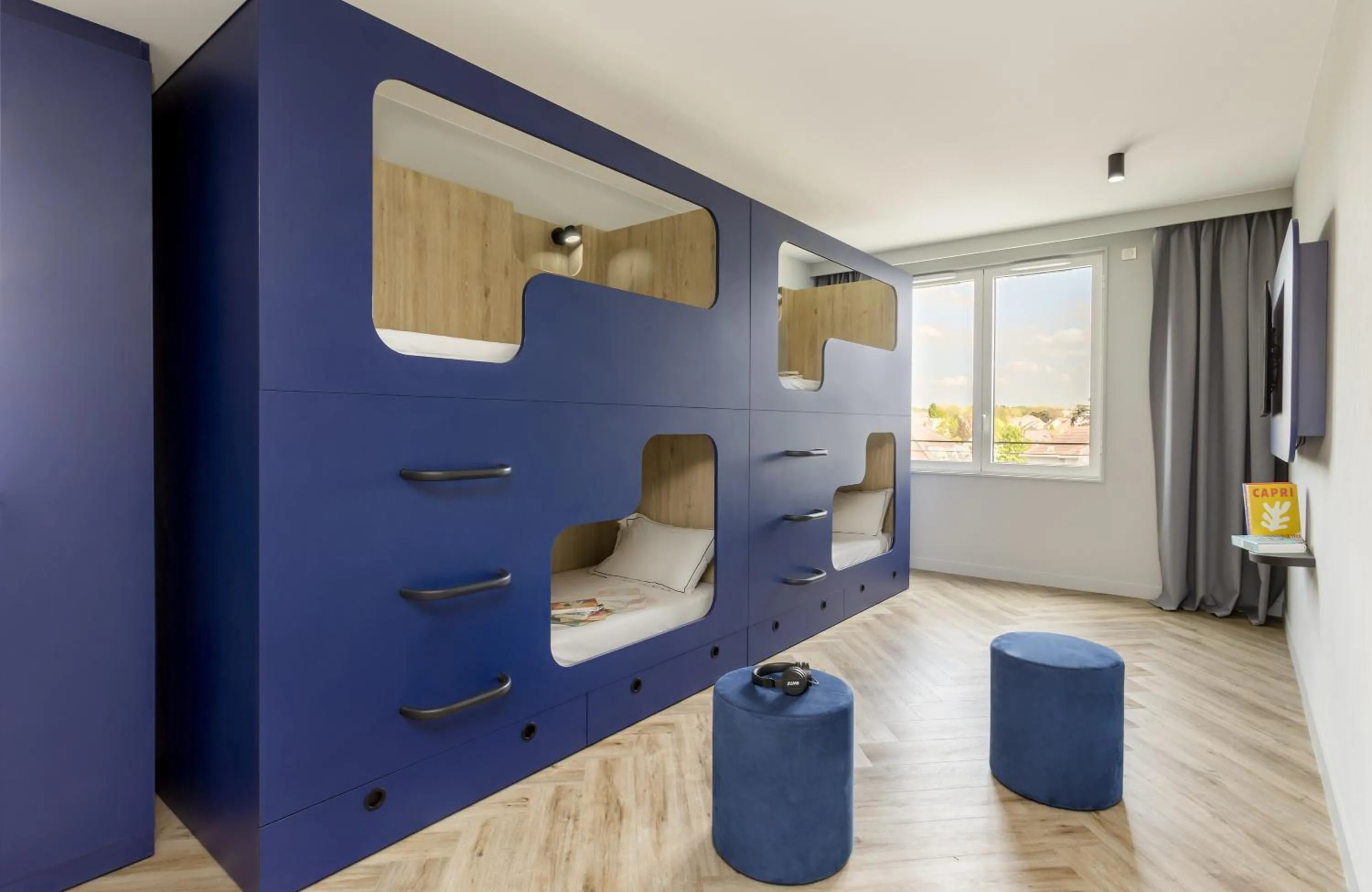 Bed in Appart'City Collection Paris Roissy CDG Airport