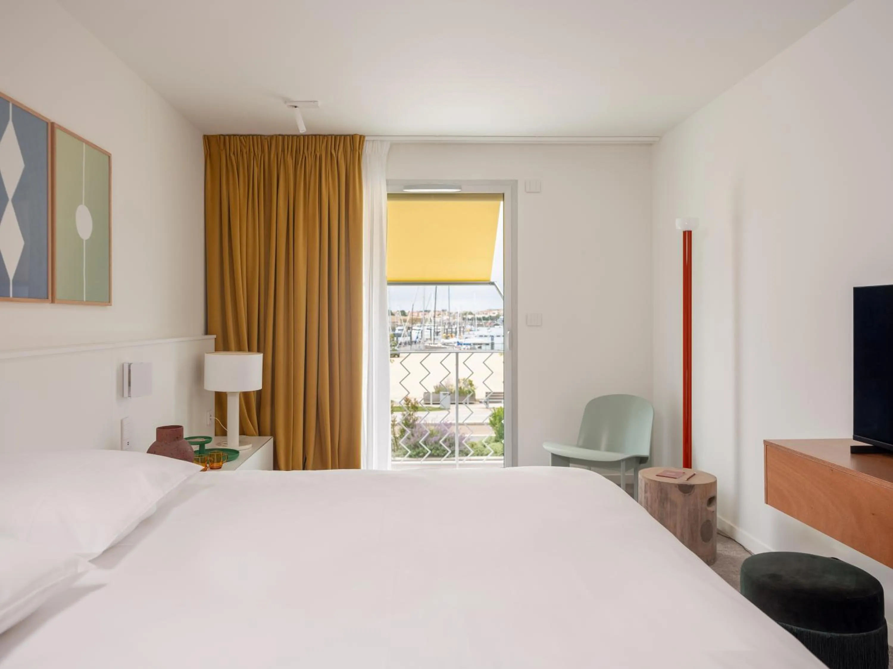 Bedroom, Bed in Hôtel Vertime