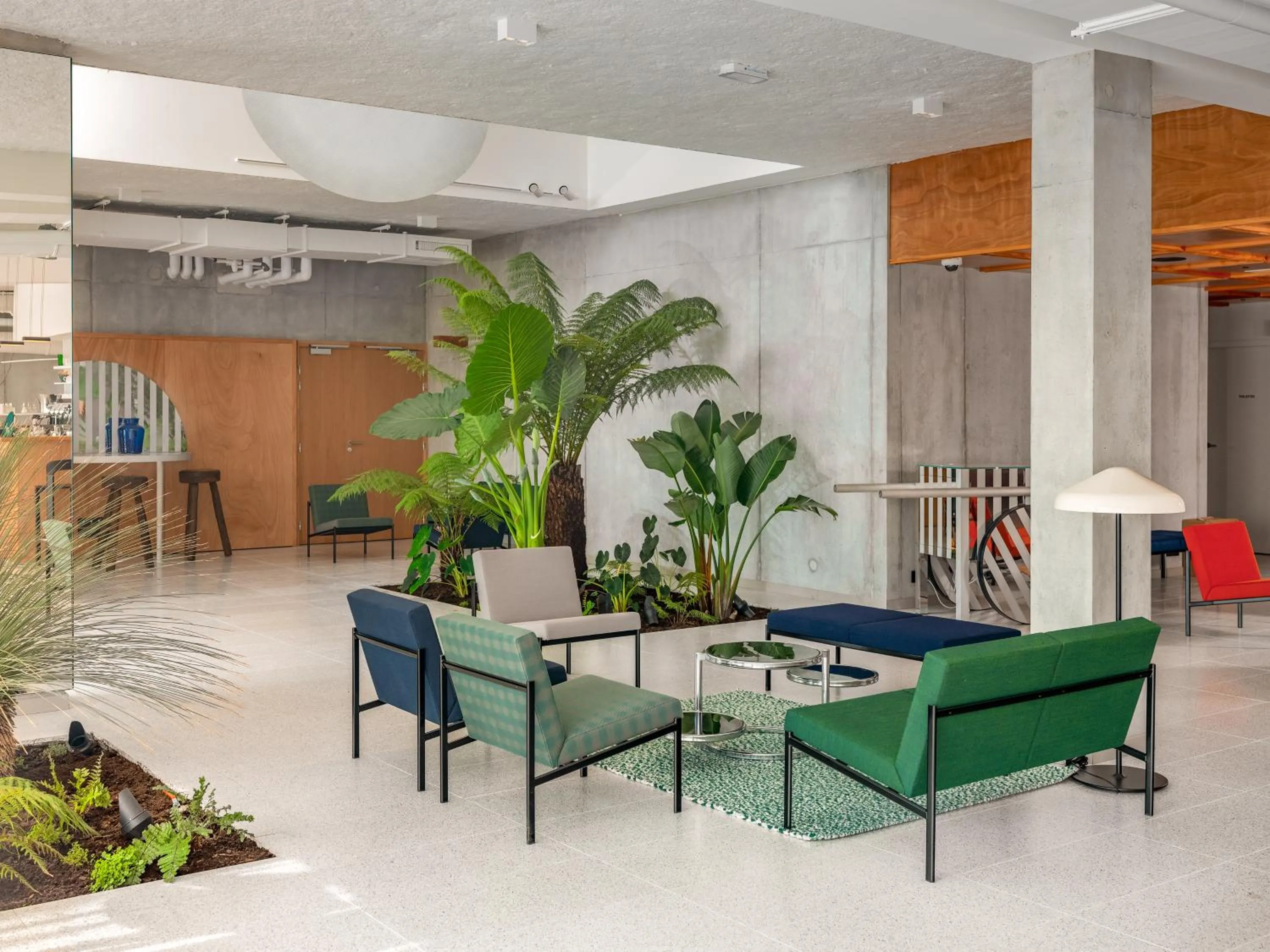 Living room in Hôtel Vertime