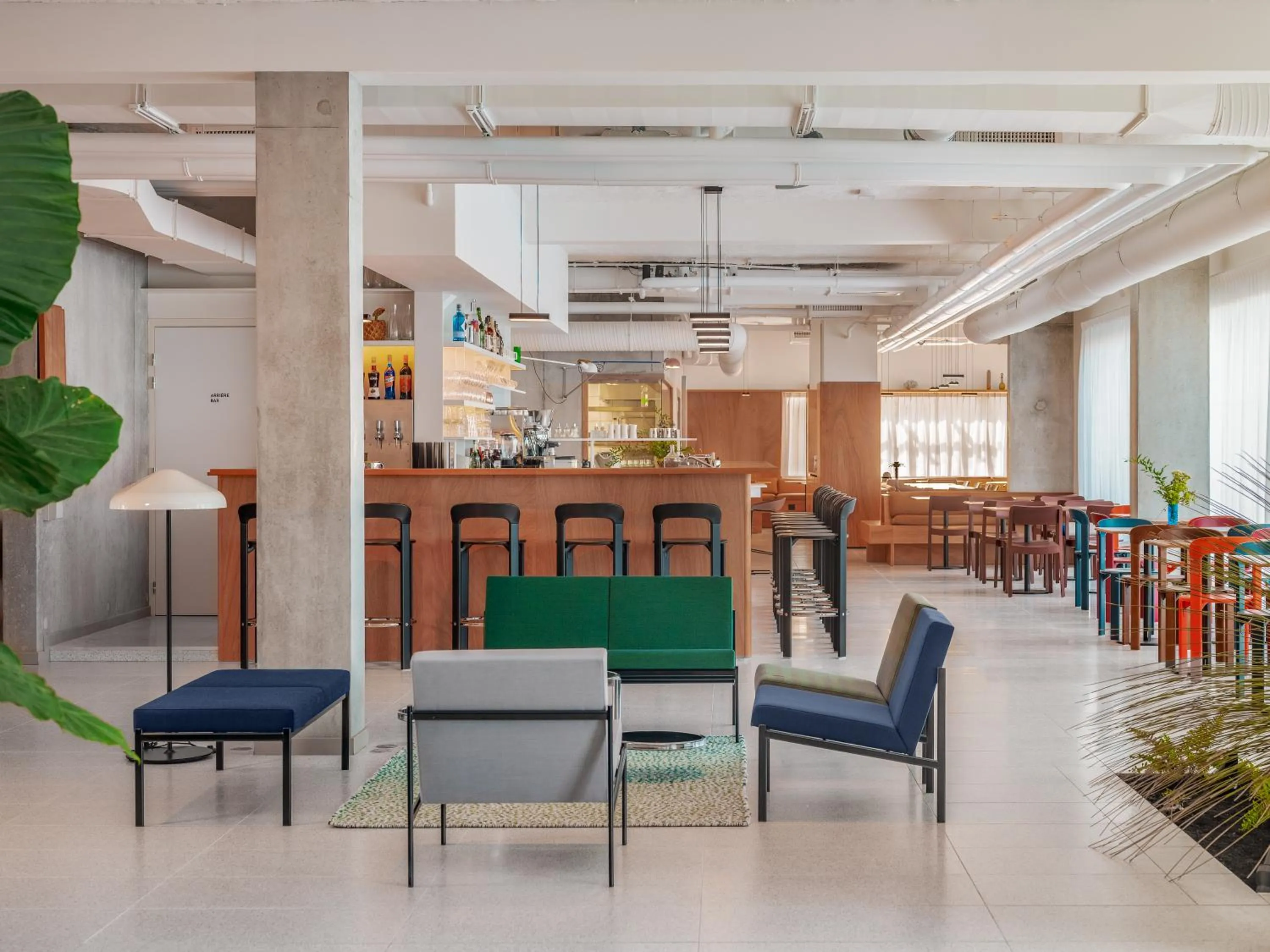 Living room in Hôtel Vertime