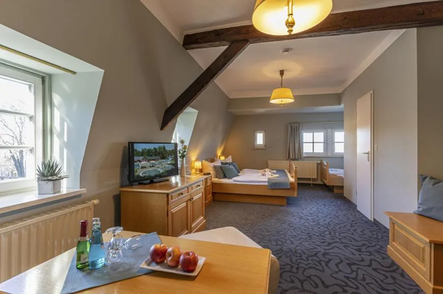 Bed in Hotel Roß