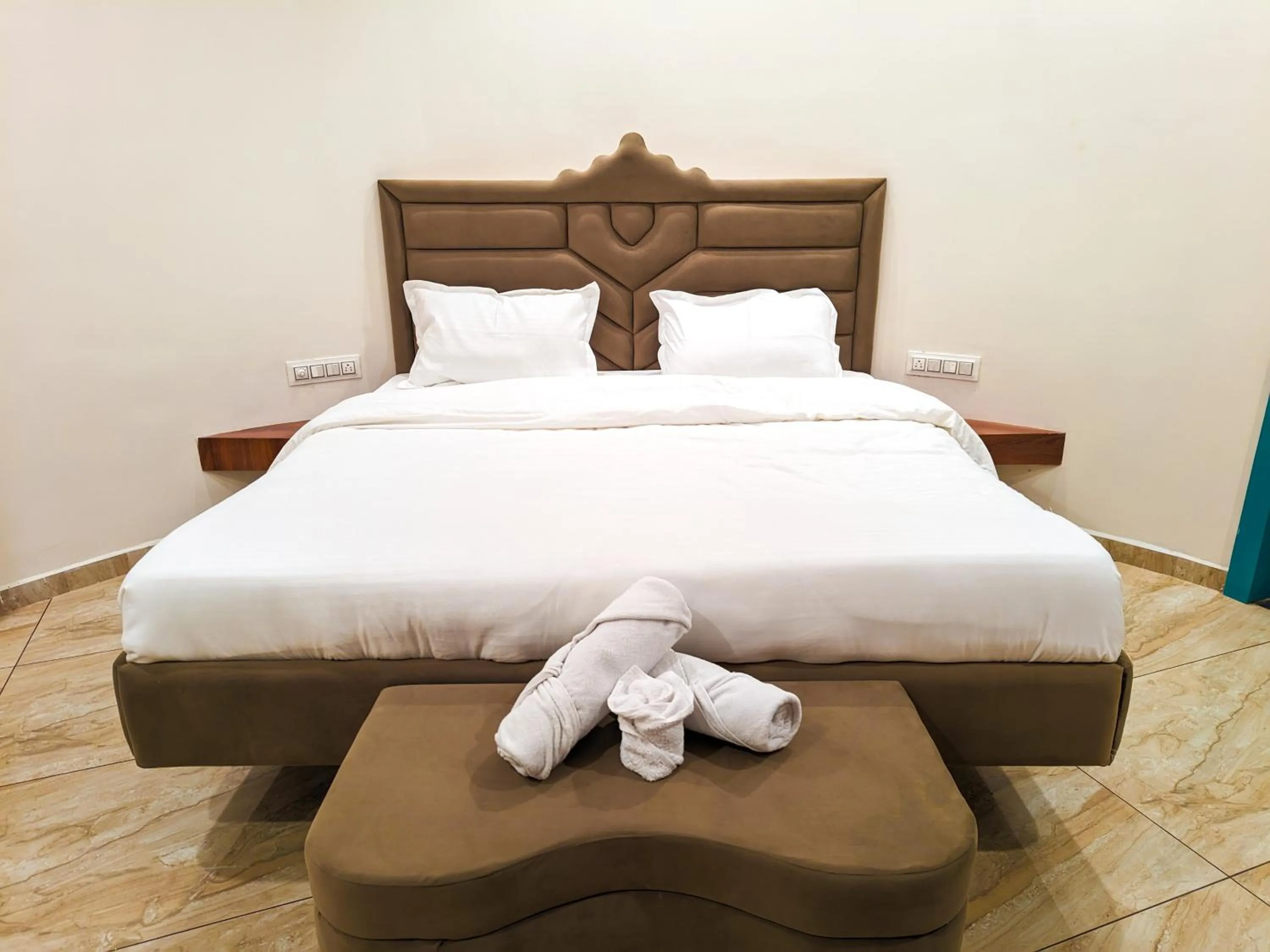 Bed in The Royal Rivera Resort