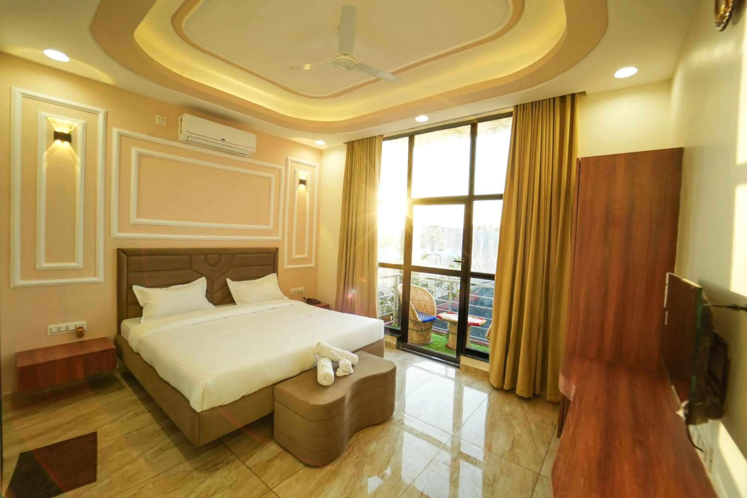 Bed in The Royal Rivera Resort