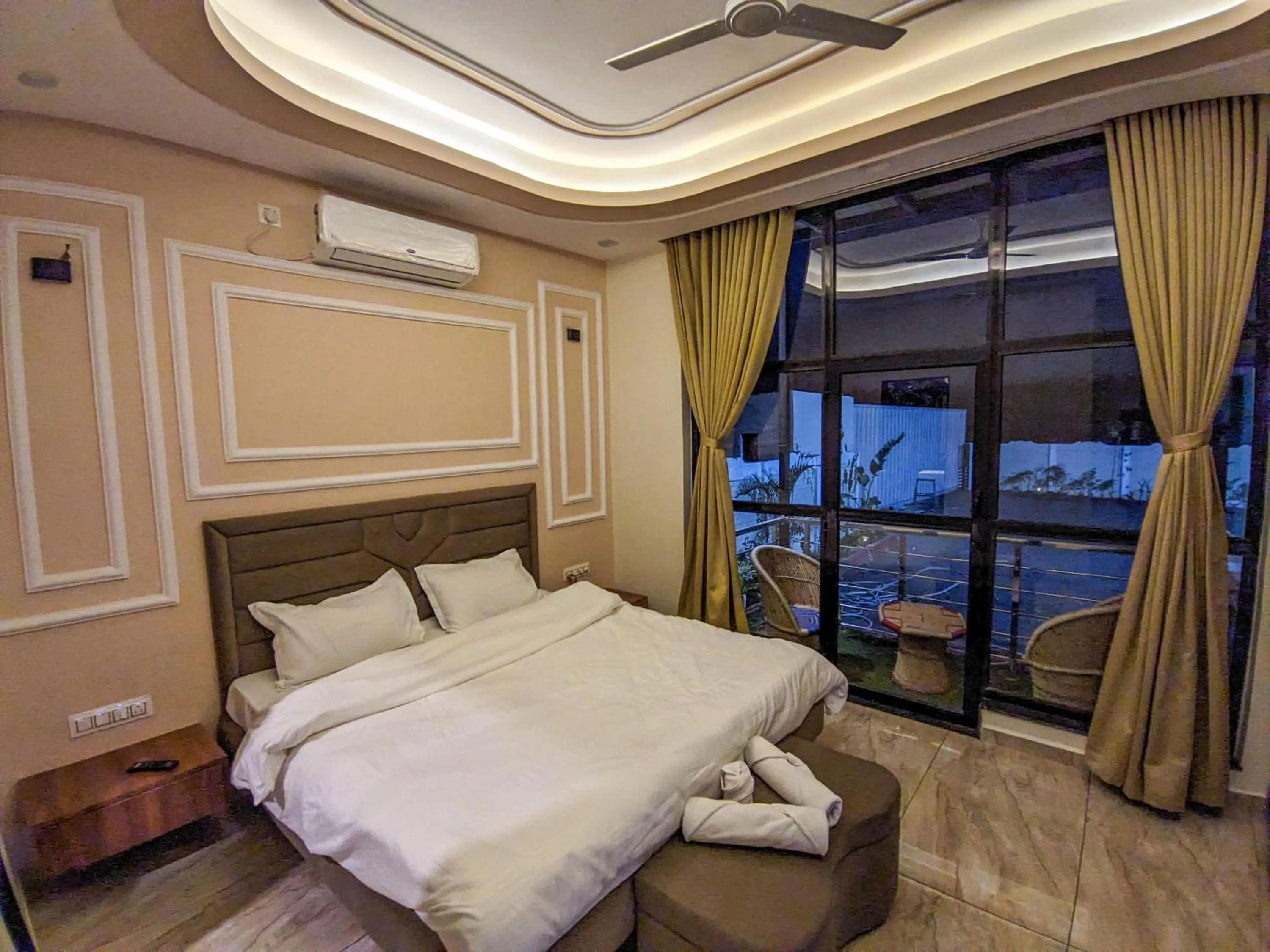 Bed in The Royal Rivera Resort