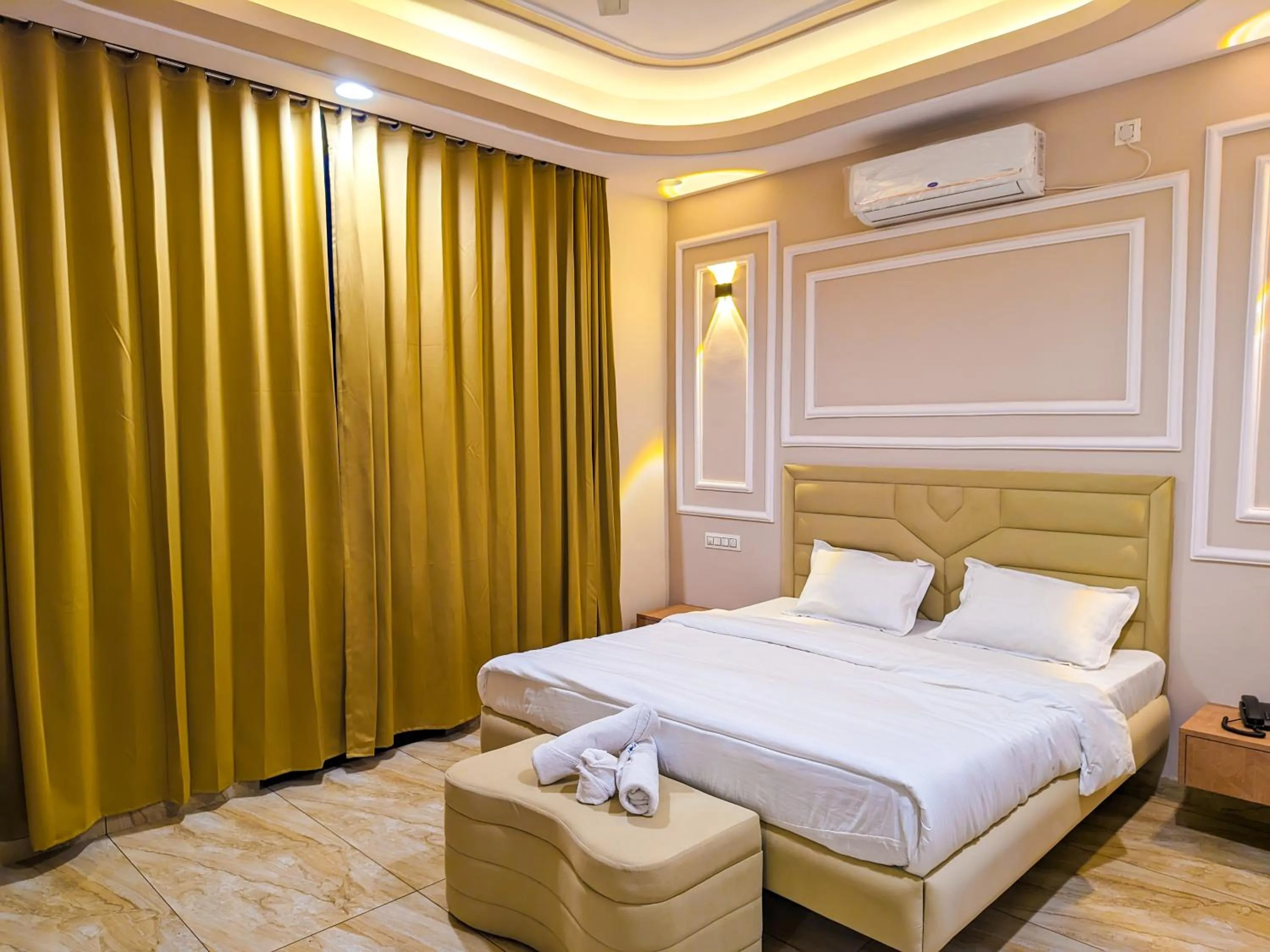 Bed in The Royal Rivera Resort