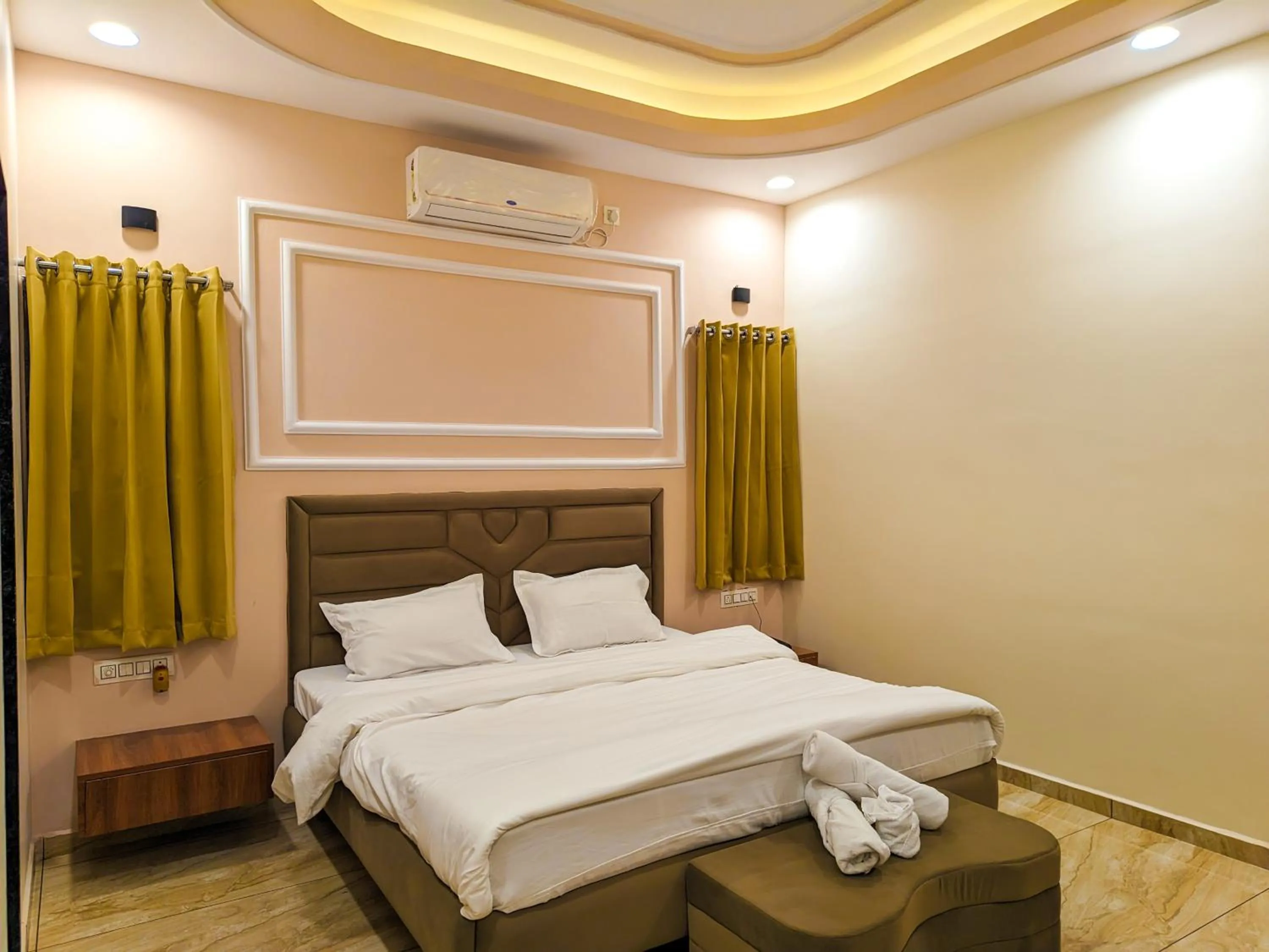 Bed in The Royal Rivera Resort