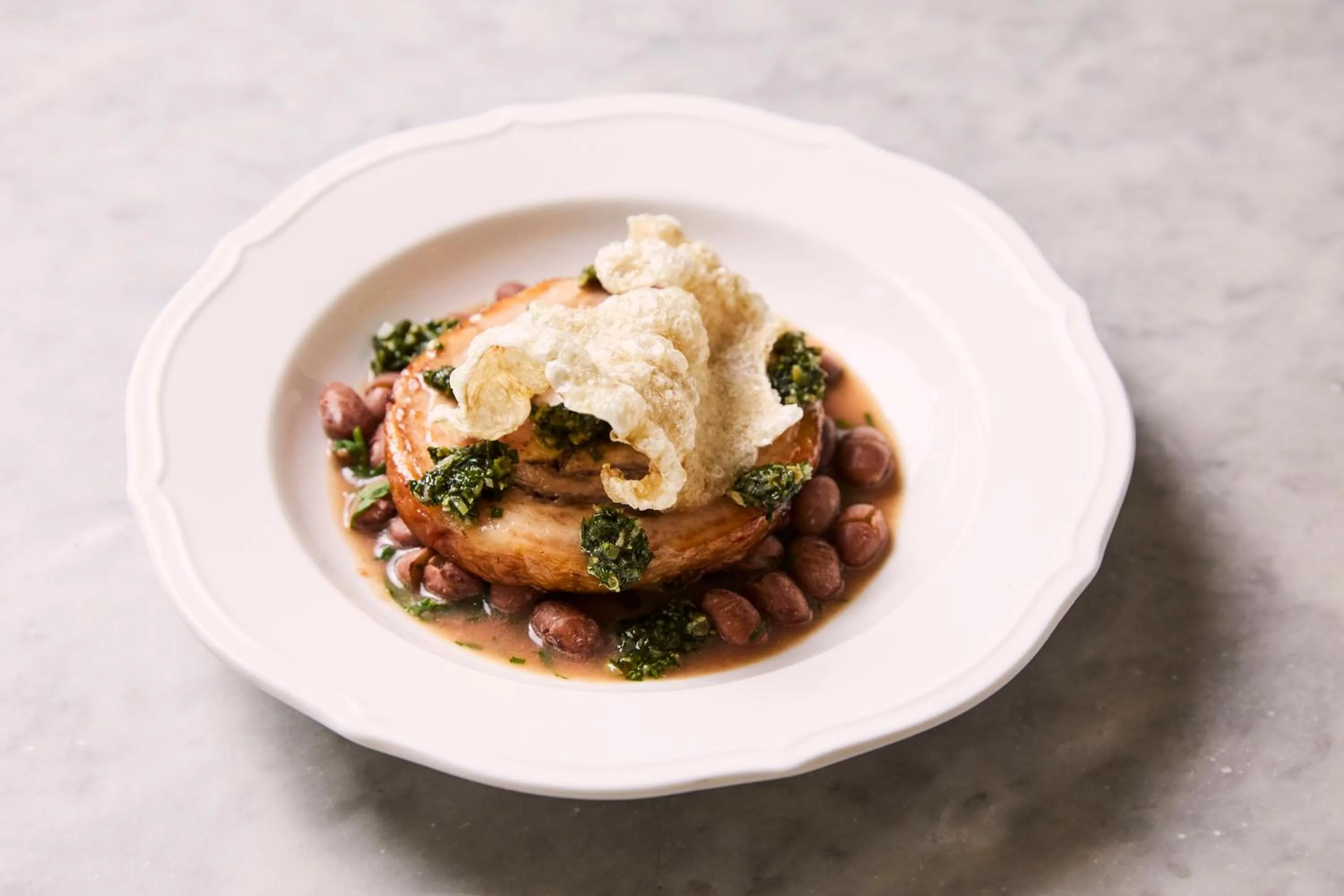 Food close-up in Francis Hotel Bath