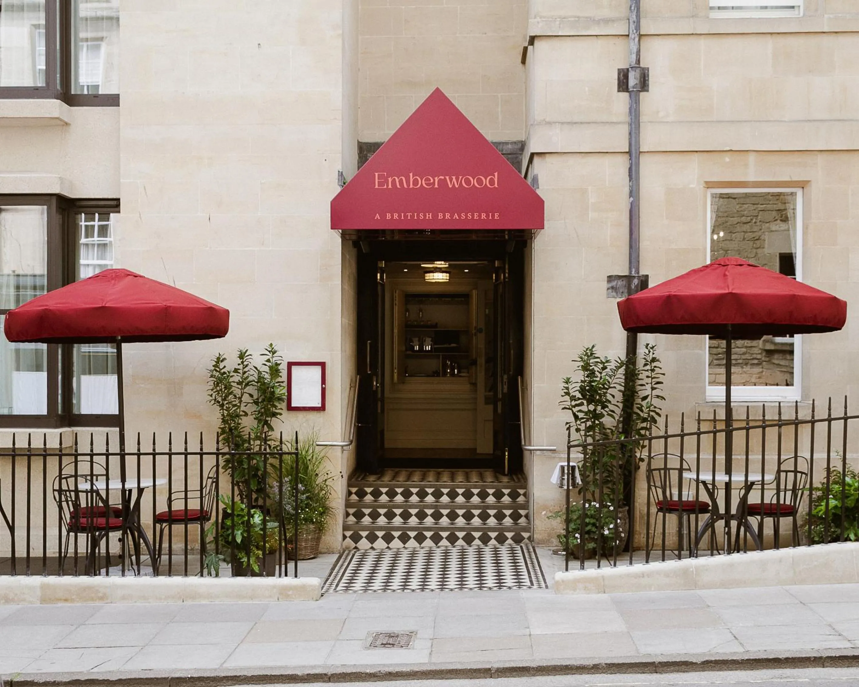 Patio in Francis Hotel Bath
