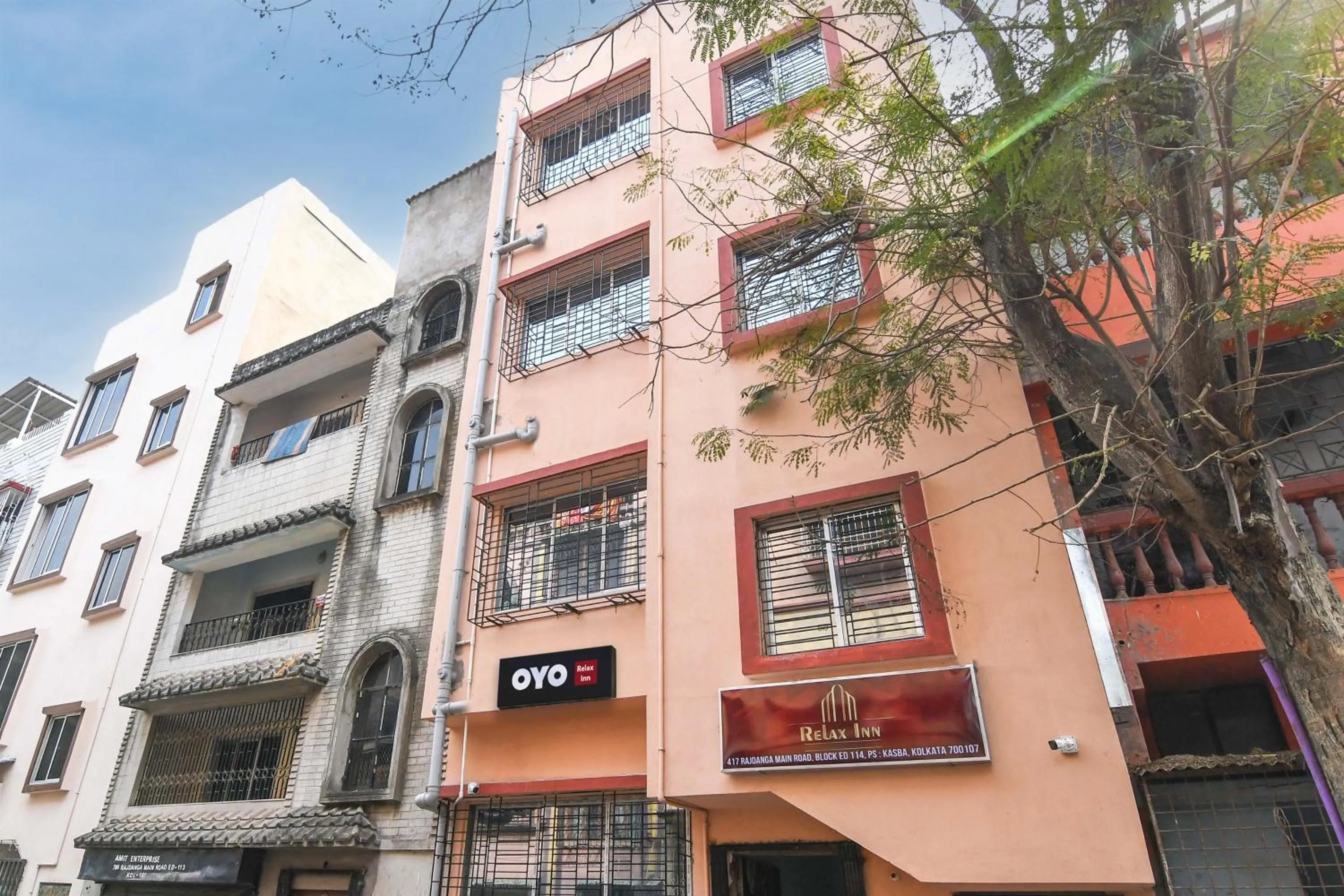 Facade/entrance in Hotel O Relax Inn