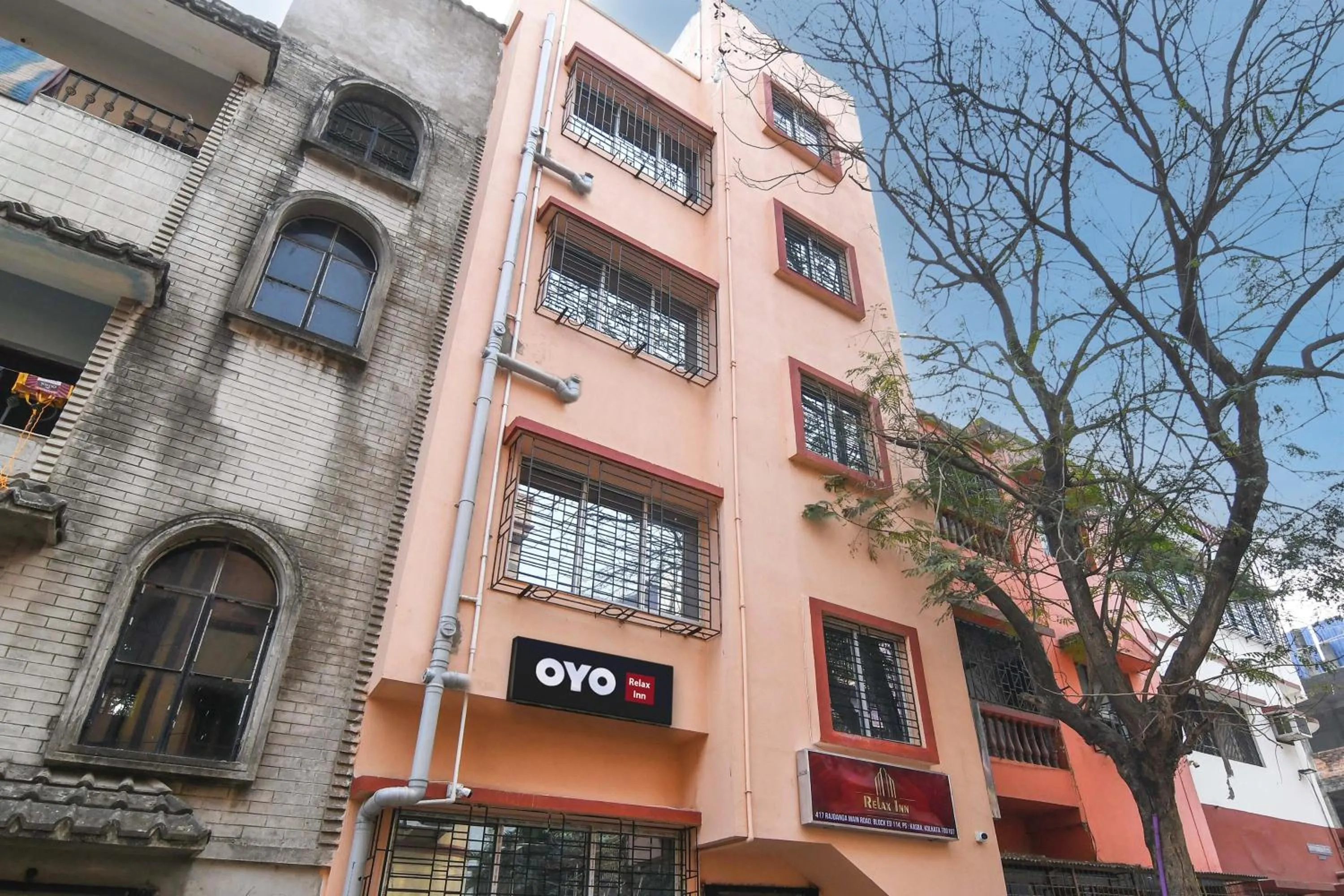 Facade/entrance in Hotel O Relax Inn