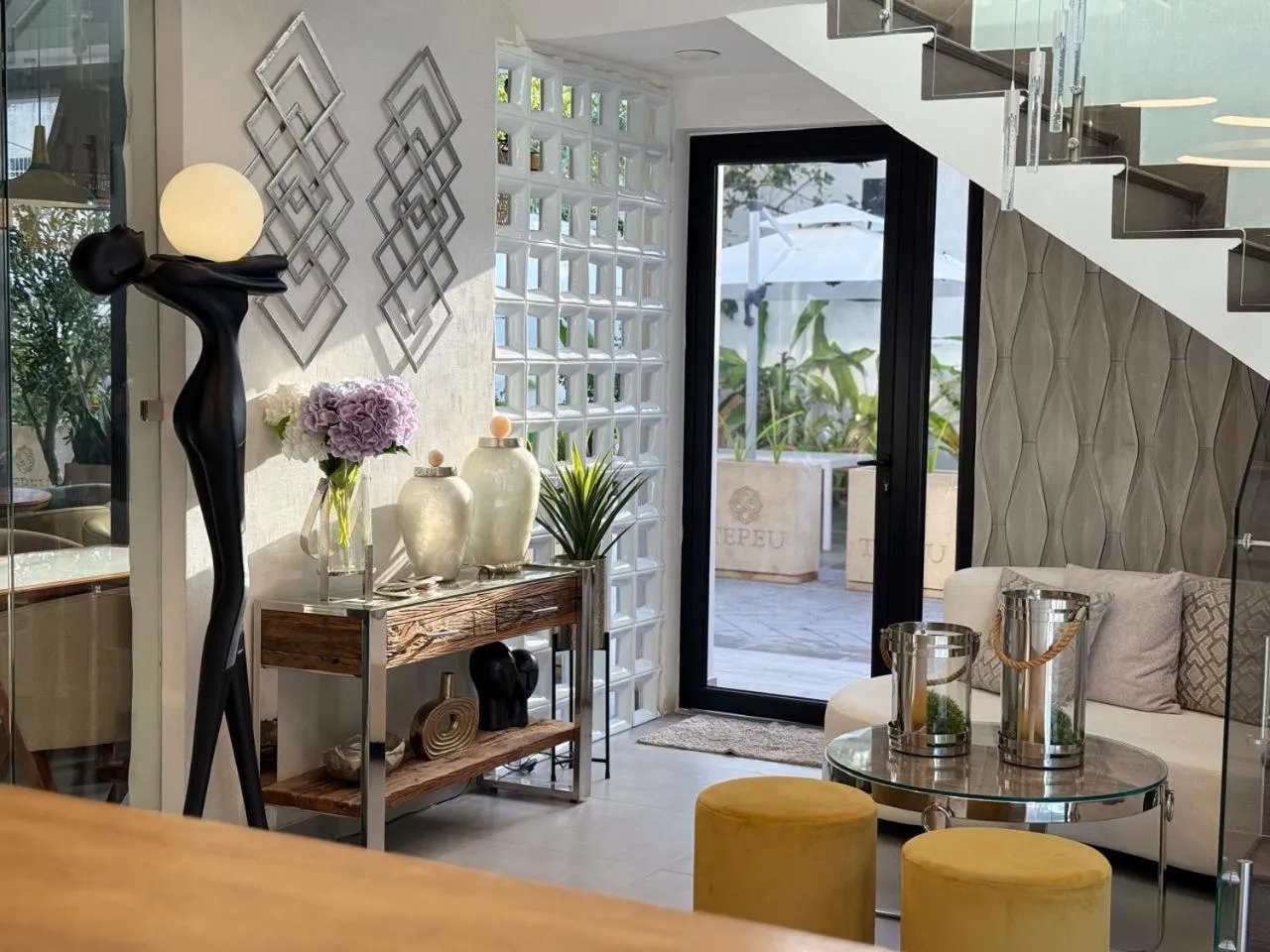 Living room in Hotel Tepeu