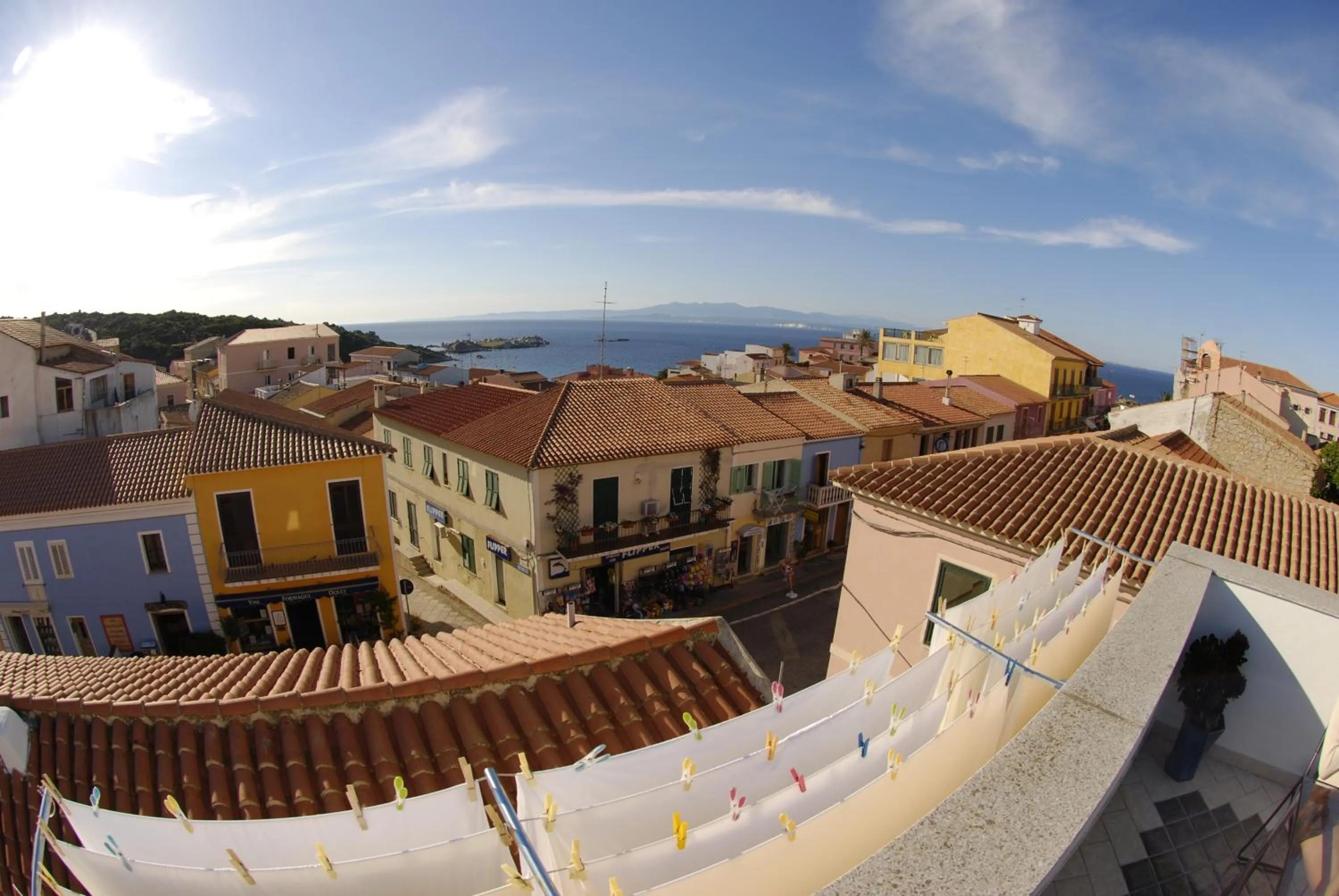 Balcony/Terrace in B&B Domus de Janas Santa Teresa Gallura