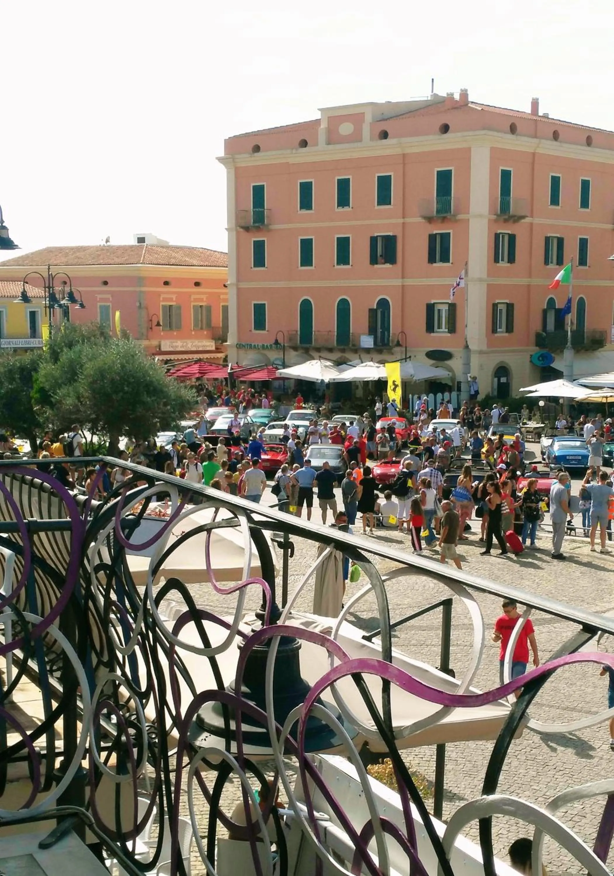 Balcony/Terrace in B&B Domus de Janas Santa Teresa Gallura
