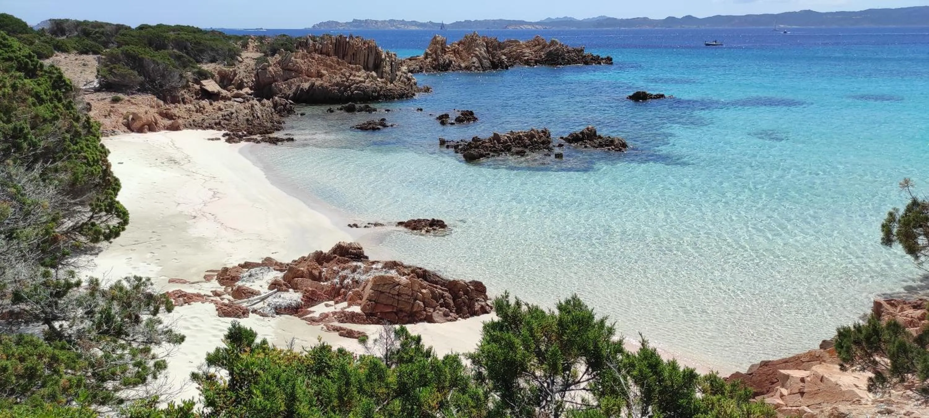 Natural landscape in B&B Domus de Janas Santa Teresa Gallura