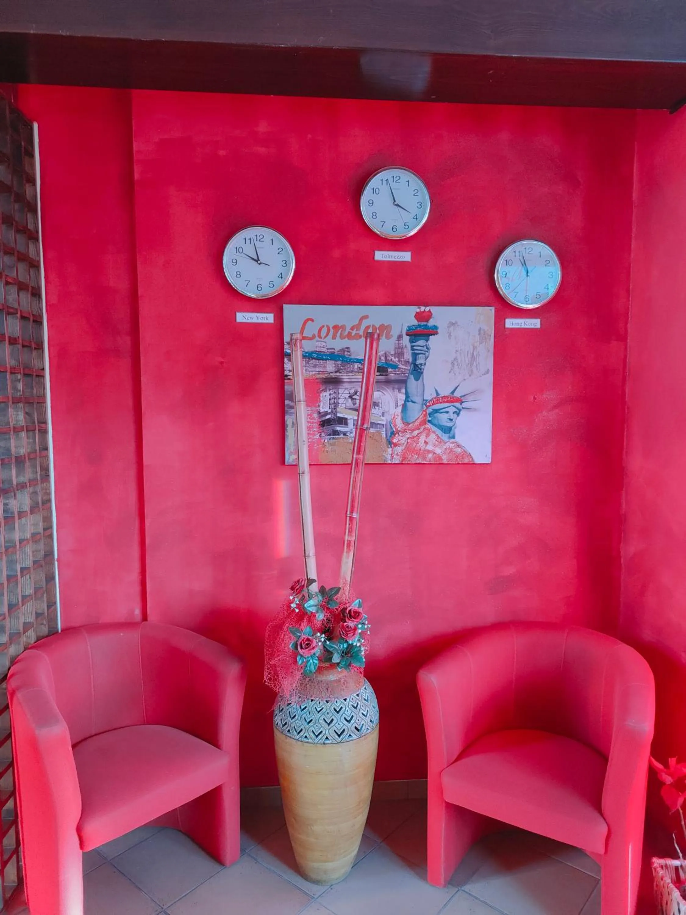 Patio in Hotel la Rosa