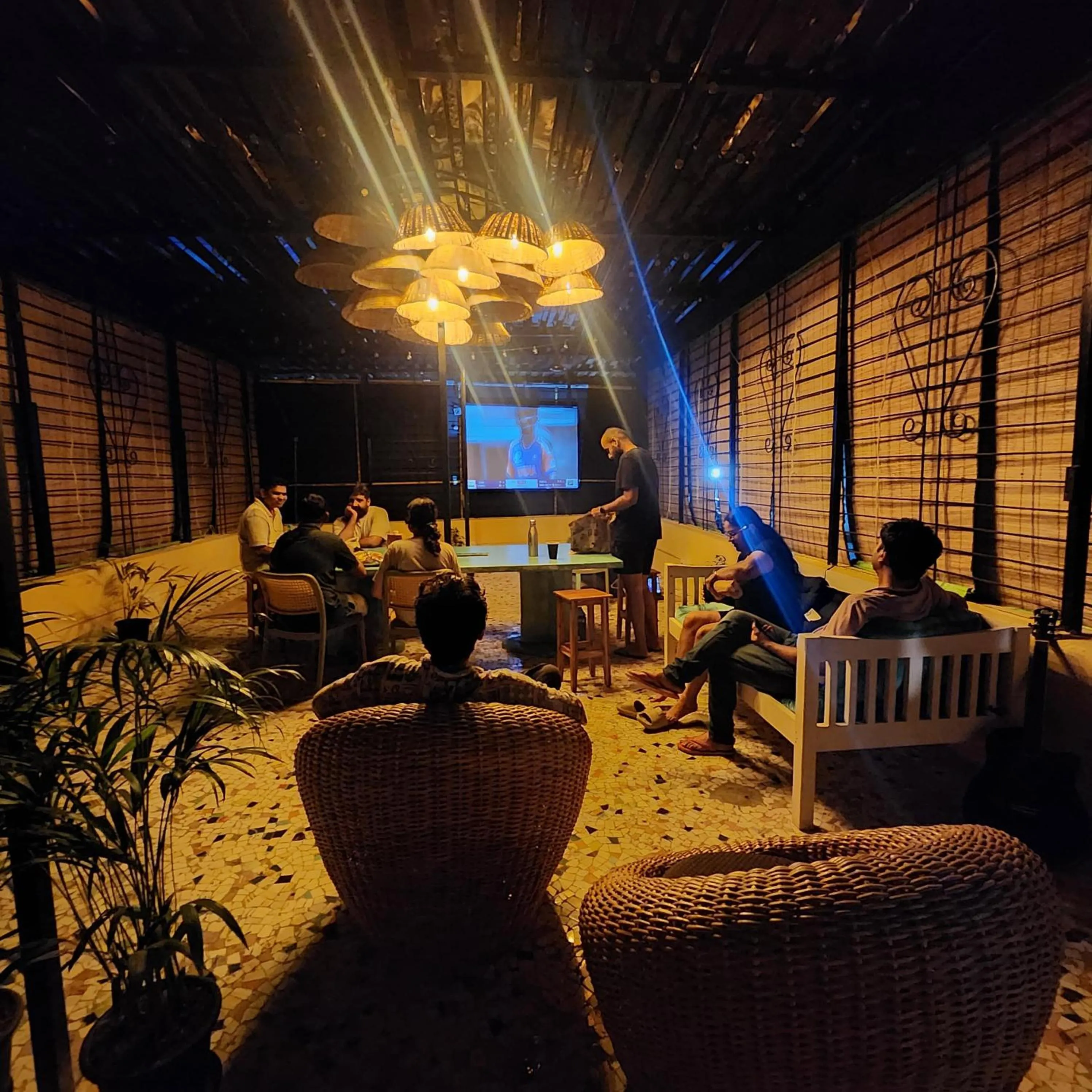 TV and multimedia in Hammock Hostels - Bandra