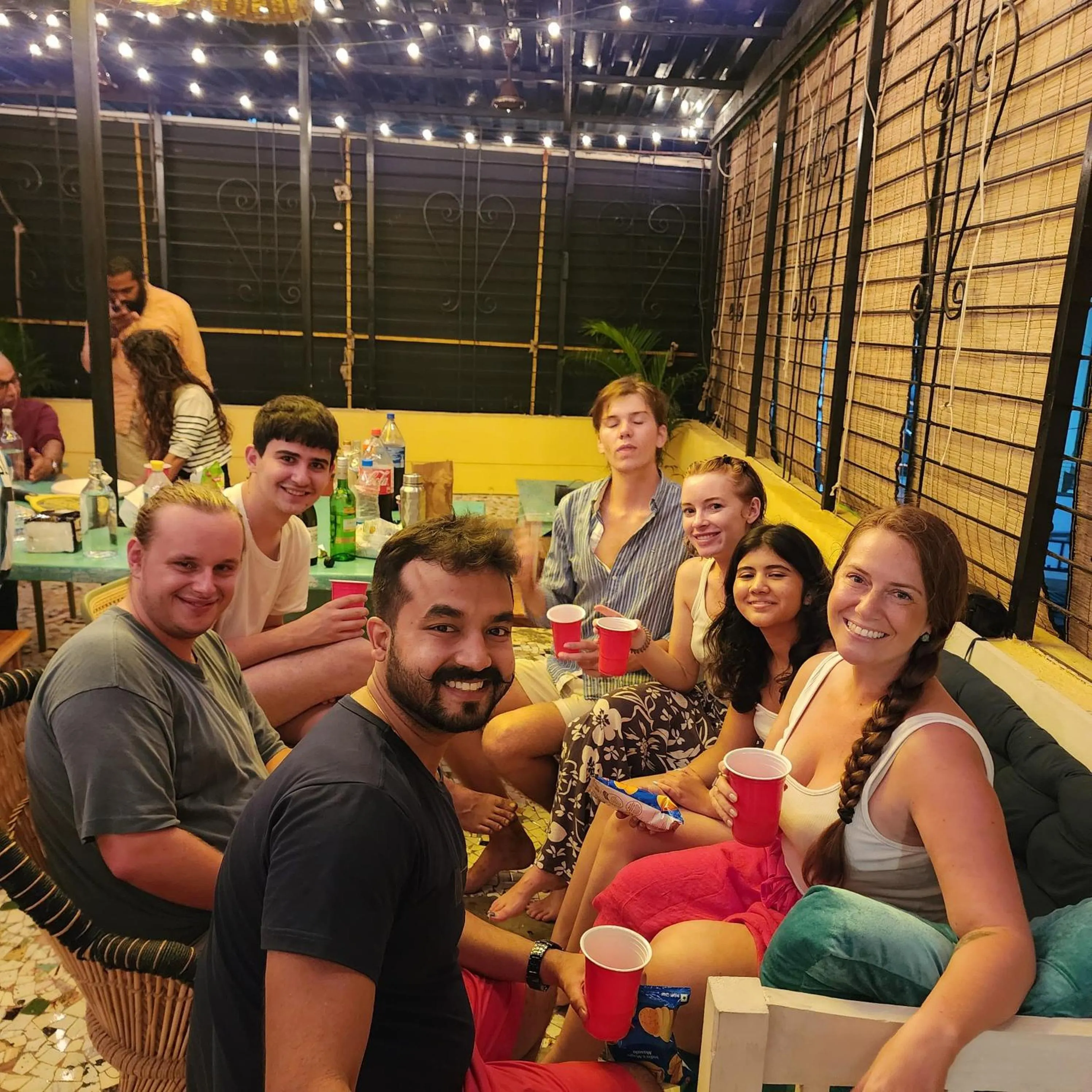 People in Hammock Hostels - Bandra