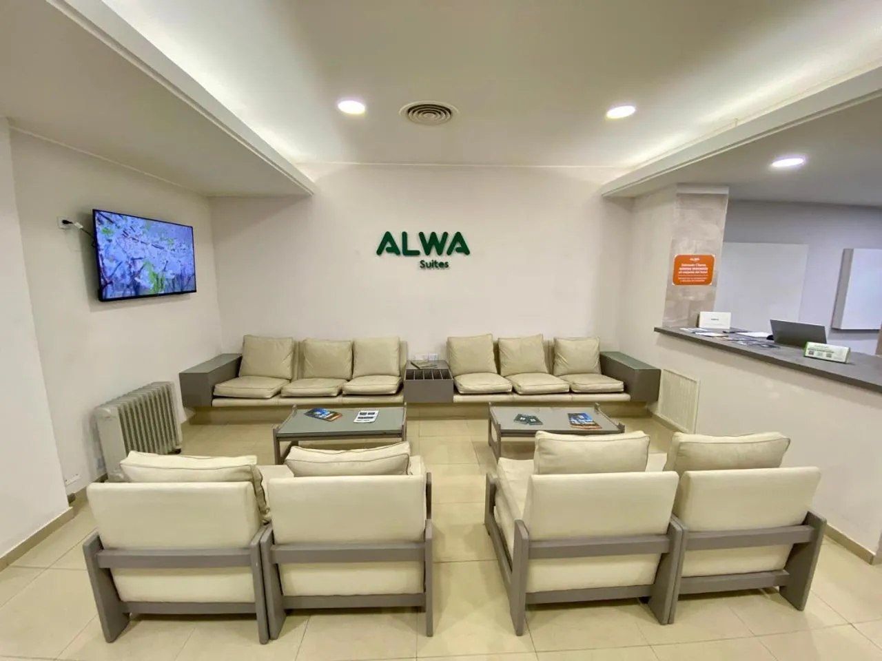 Living room in ALWA Suites