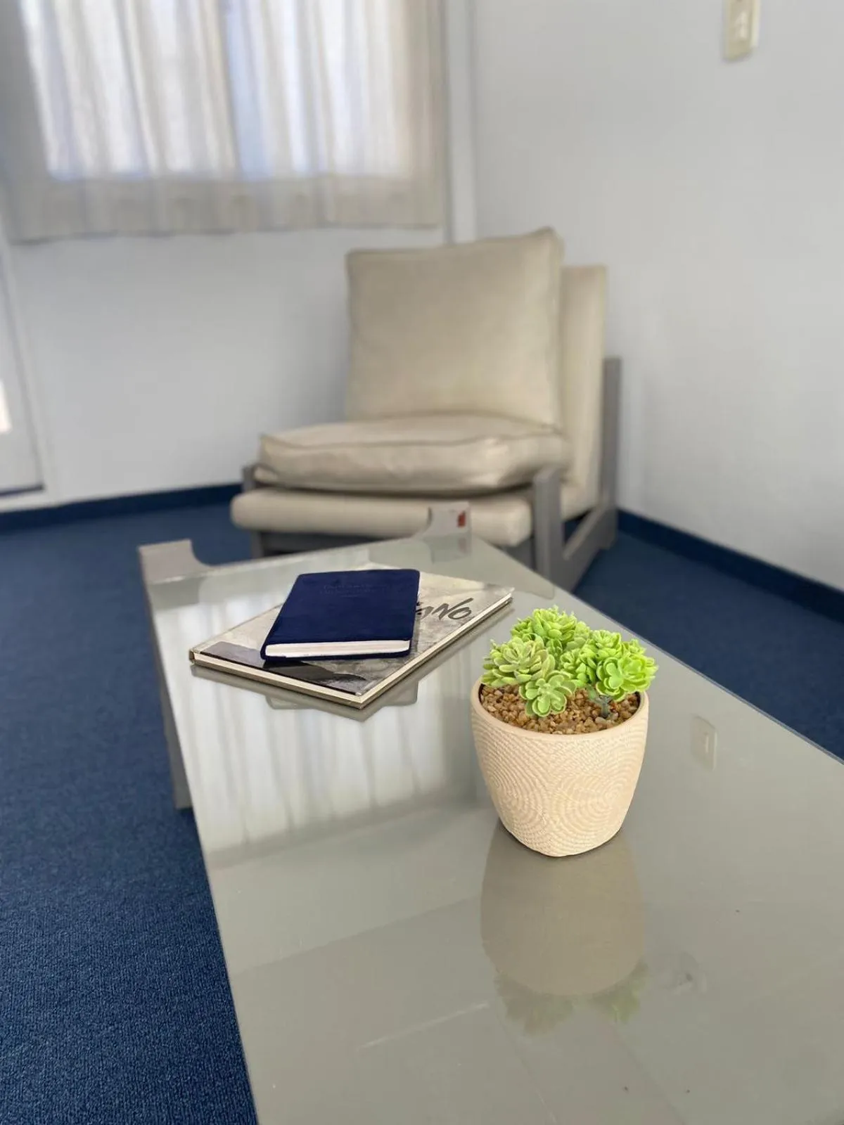 Seating area in ALWA Suites