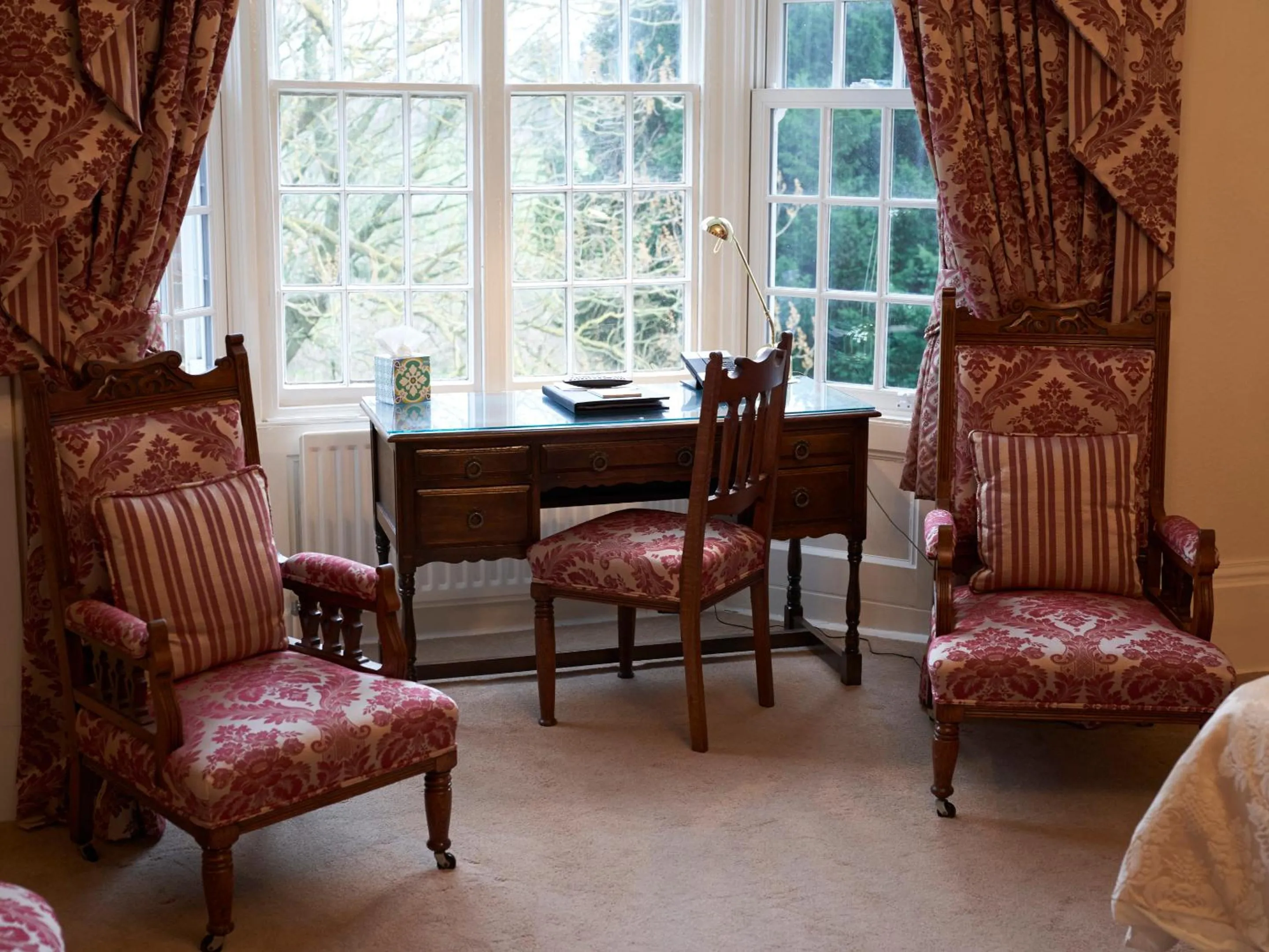 Seating area in Hempstead House Hotel & Restaurant
