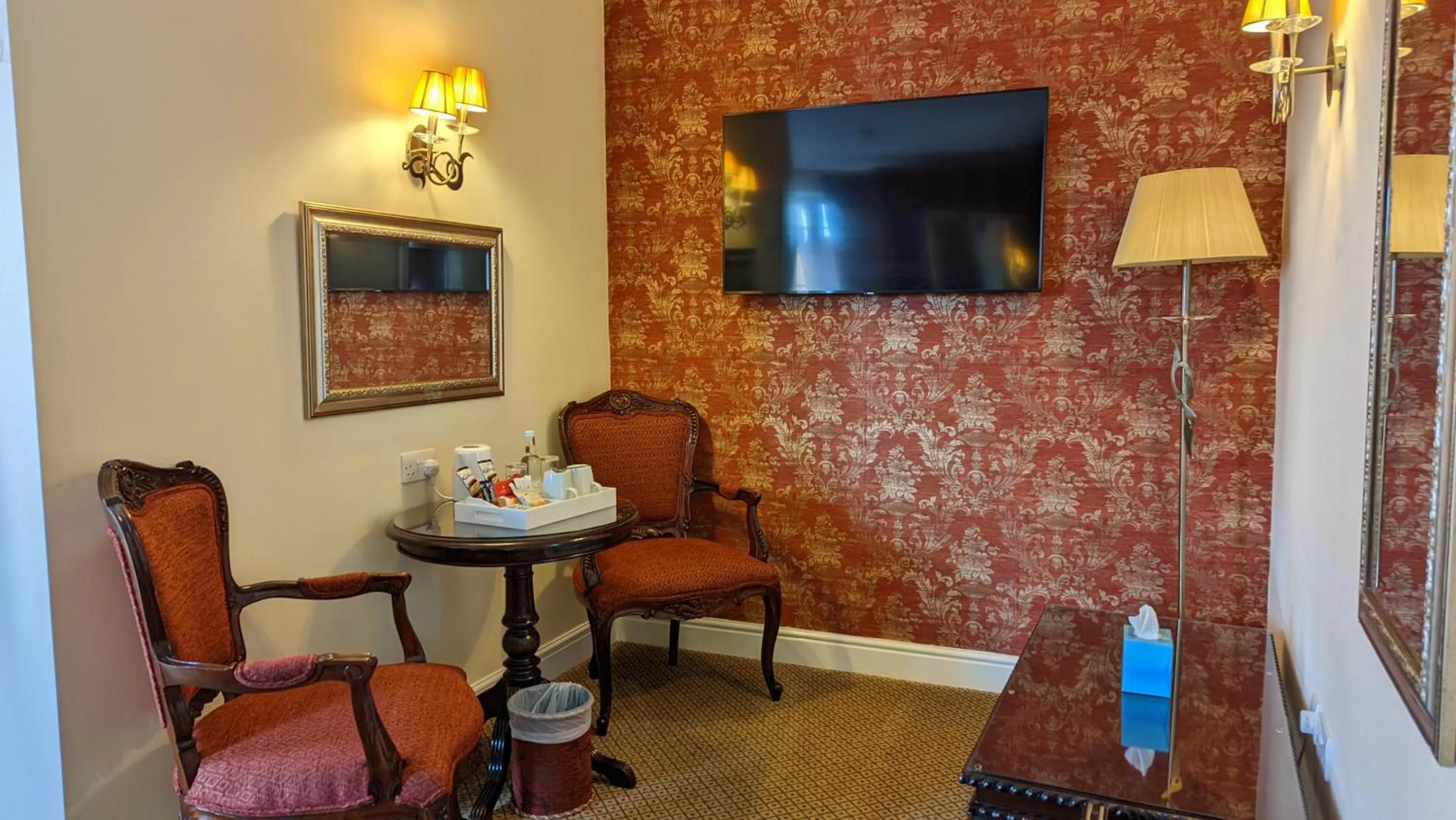 Bedroom in Hempstead House Hotel & Restaurant