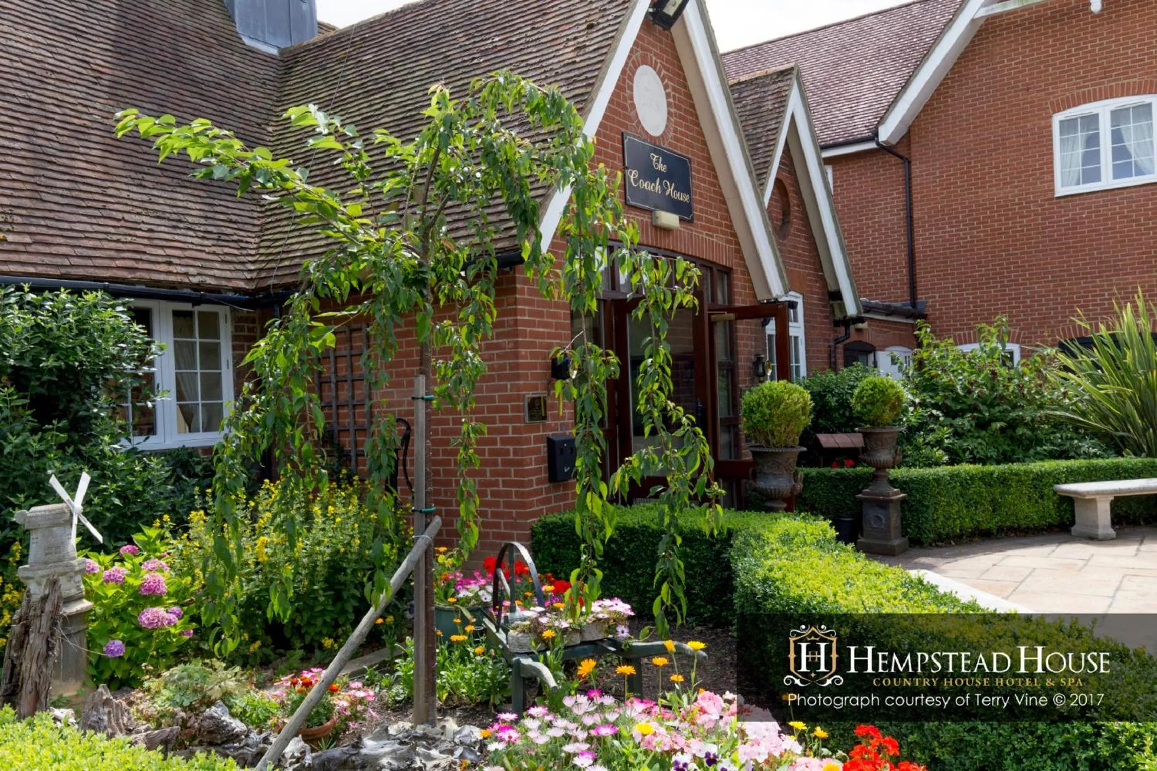 Garden in Hempstead House Hotel & Restaurant